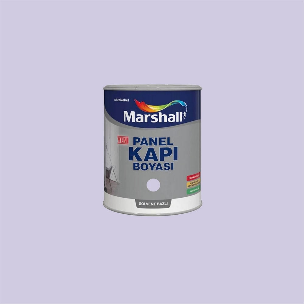 Marshall Lila 2,5 Litre Solvent Bazlı Panel Kapı Boyası (MARSHALL.5698026)