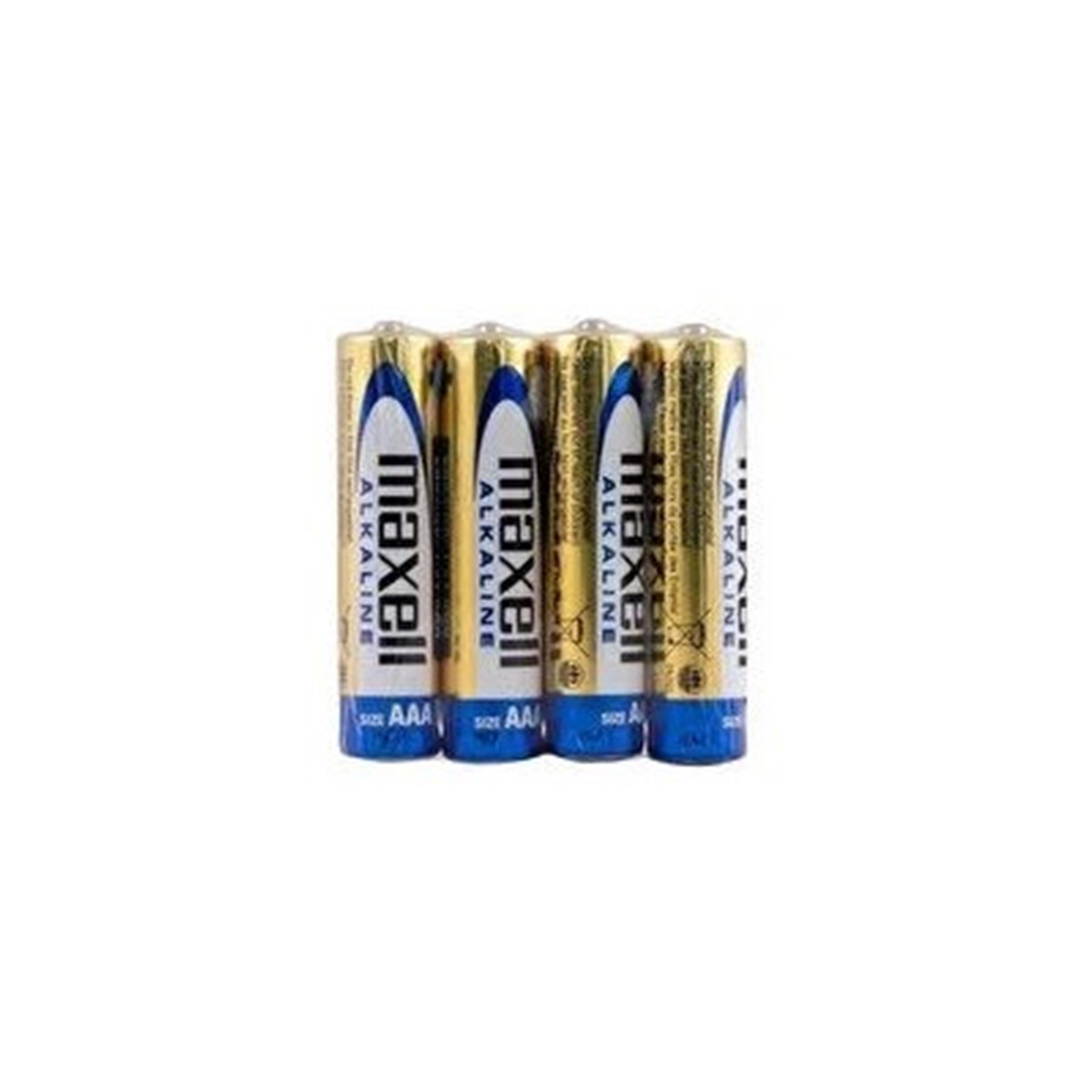 Maxell 4' Lü LR3 Shrink Alkalin Pil (MAXELL-240003429)