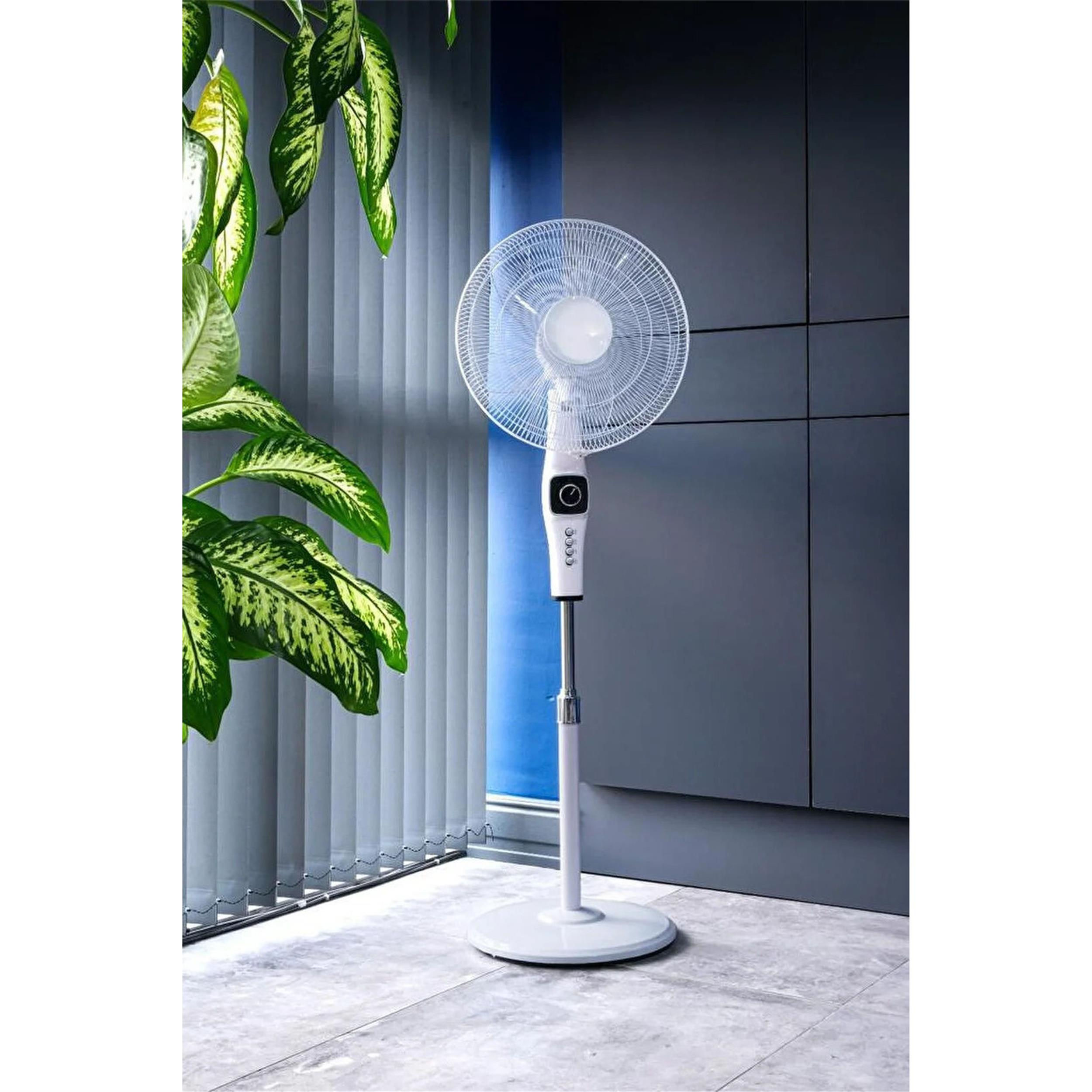 Maximus Beyaz 55 Watt Mars 16 Ayaklı Vantilatör (MAXIMUS.500093)