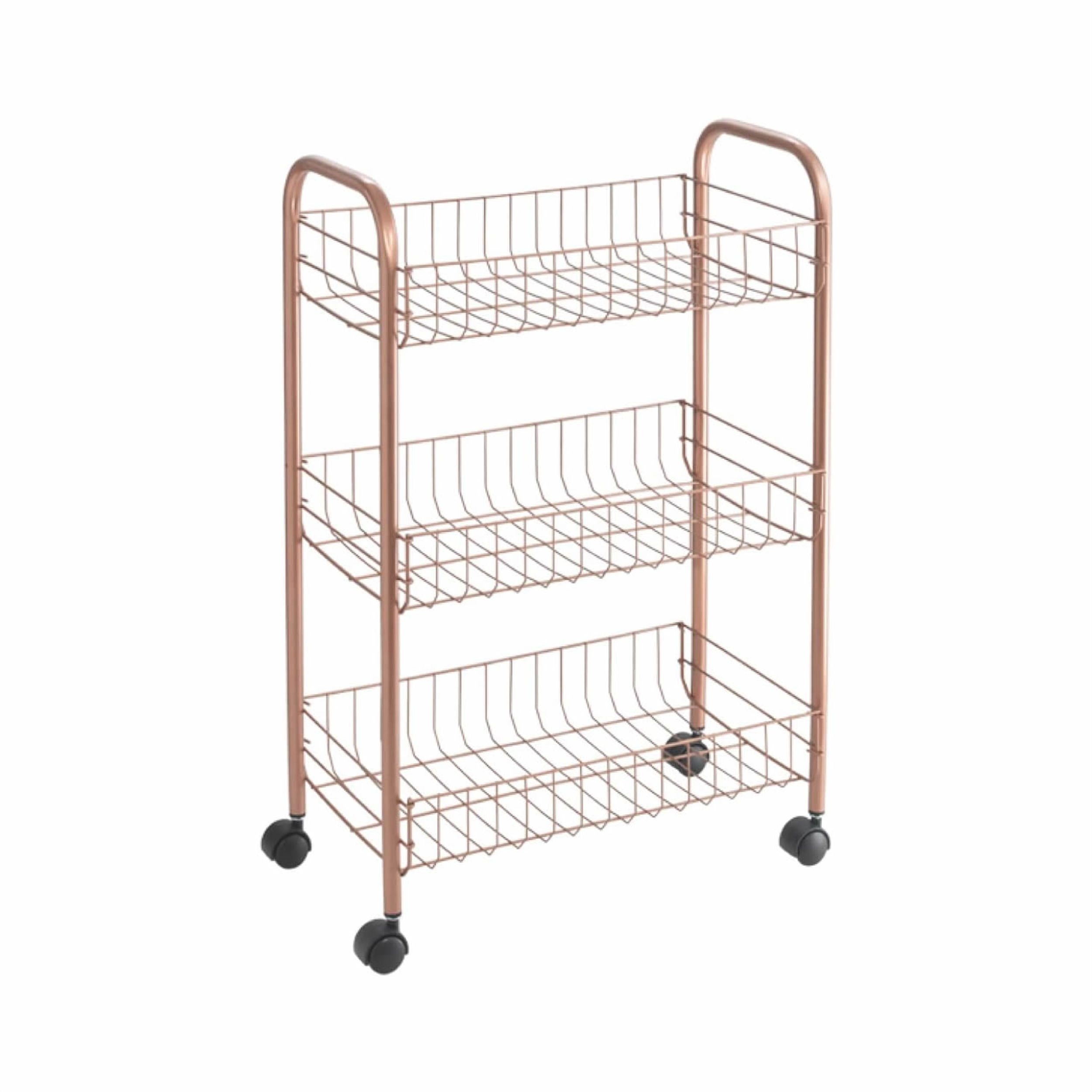 Metaltex Lugano Copper 3 Katlı Raf (METALTEX-M344403)