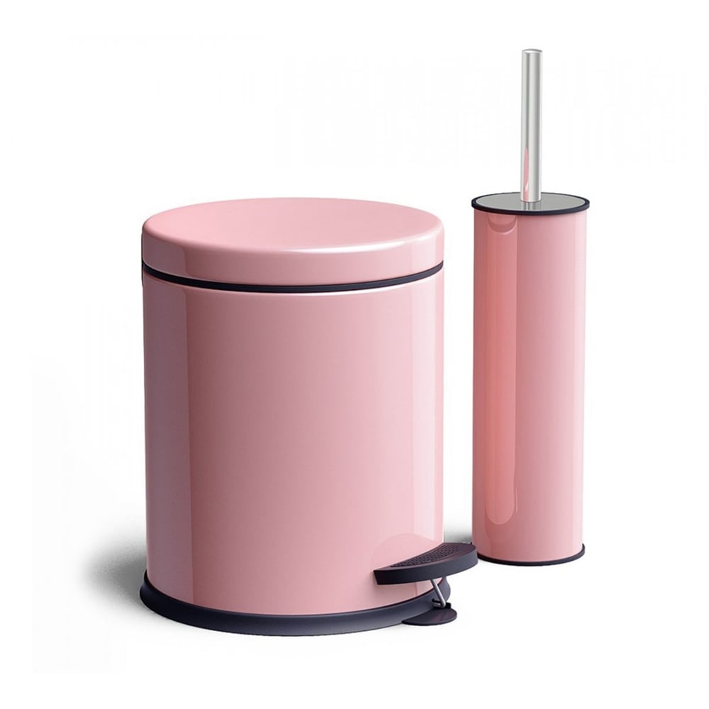 Perilla Pembe 2' Li Boyalı Banyo Seti (MTF83027)