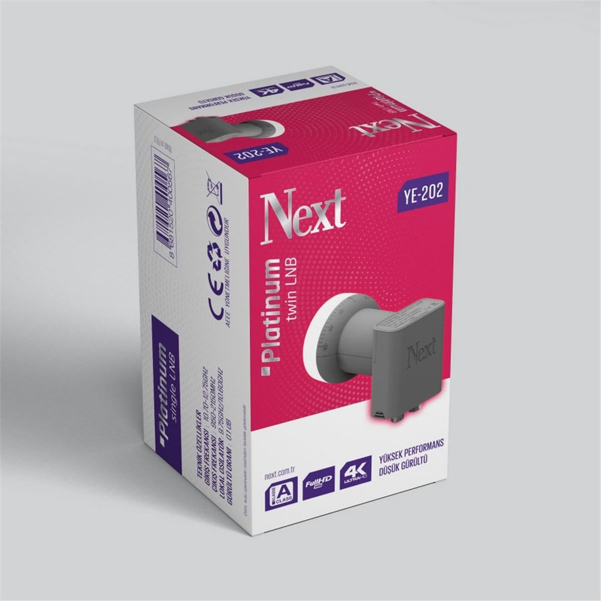 Nextstar YE-202 Dörtlü Platinum LNB (NEXT.404)