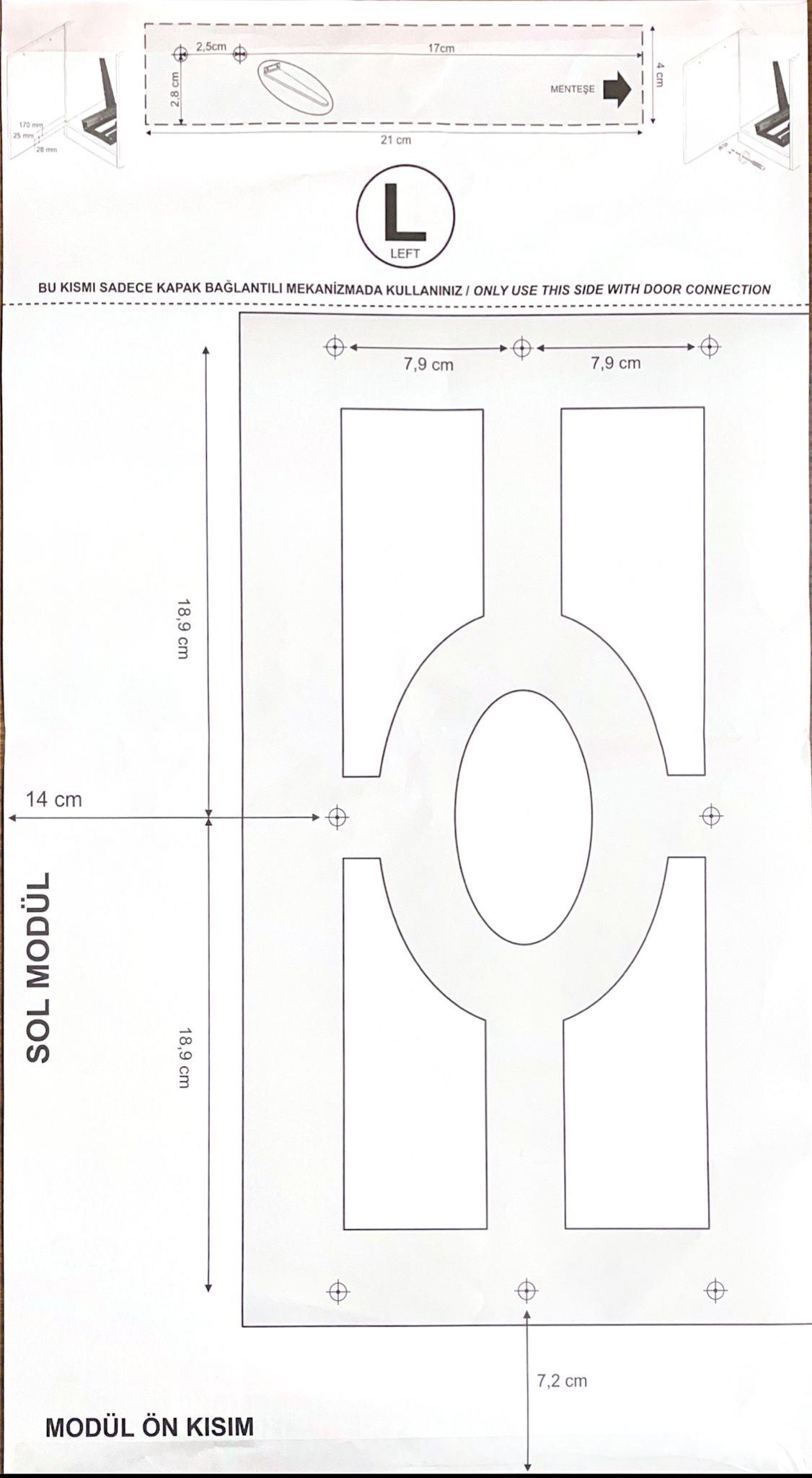 Pyramith Gri 16 Litre Kısa Teleskopik Raylı Çöp Kovası (P-9158)