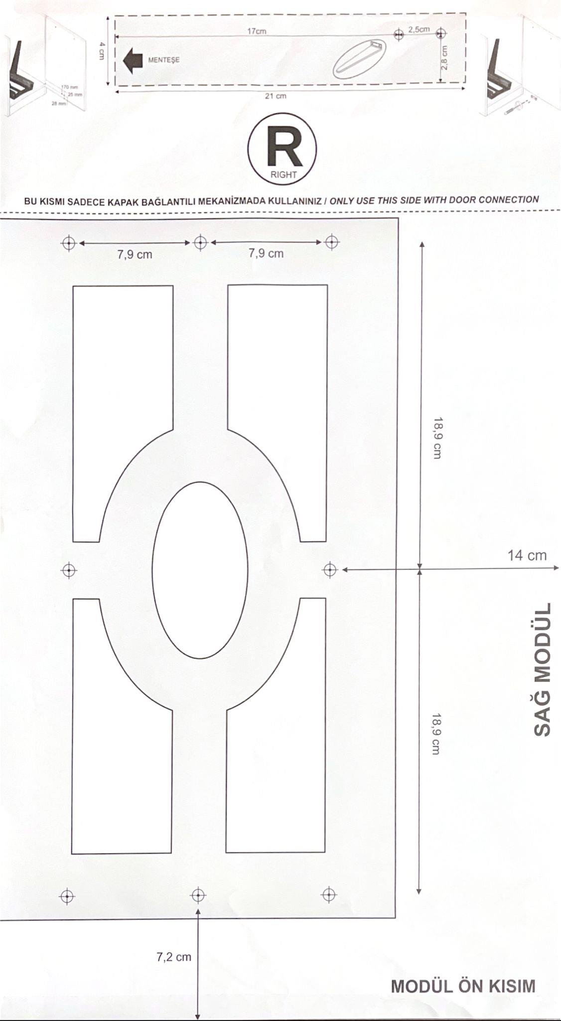 Pyramith Gri 16 Litre Kısa Teleskopik Raylı Çöp Kovası (P-9158)