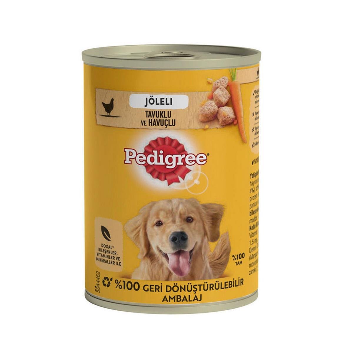 Pedigree 400 Gr. Junior Tavuklu Yavru Konserve Köpek Maması (PEDIGREE.410662)