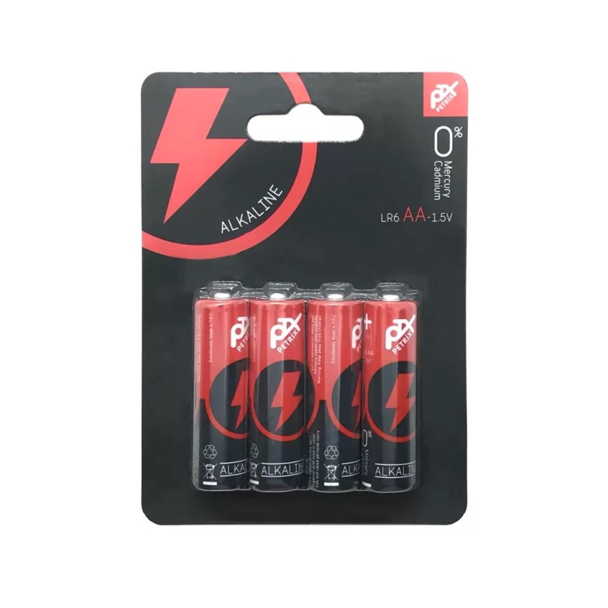 Petrix AA Alkaline Kalem Pil (PRLR6 SHRINK)