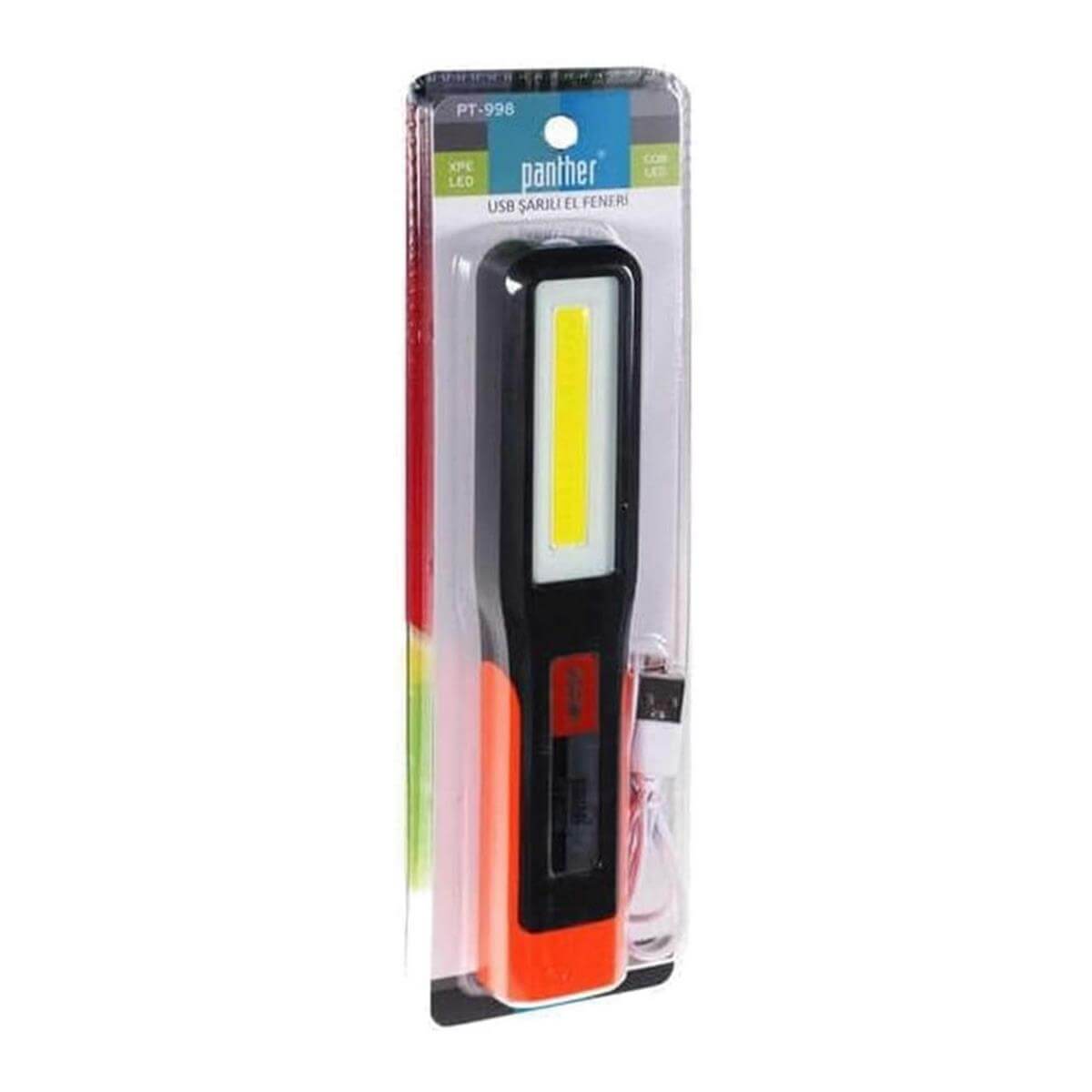 Panther XPE Led USB Şarjlı El Feneri (PT998XPE)