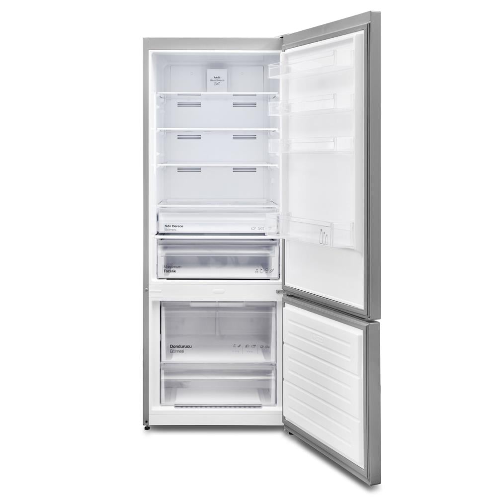 REGAL NFK 52021 EX 471 Lt, Inox, No Frost Buzdolabı 