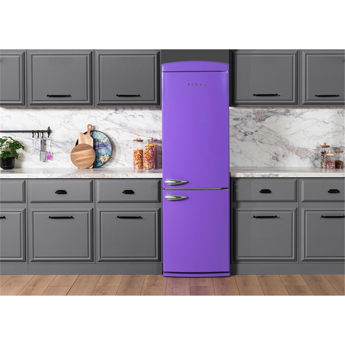 Regal Mor Retro ST 37010 Kombi Buzdolabı (REGAL.20265453)