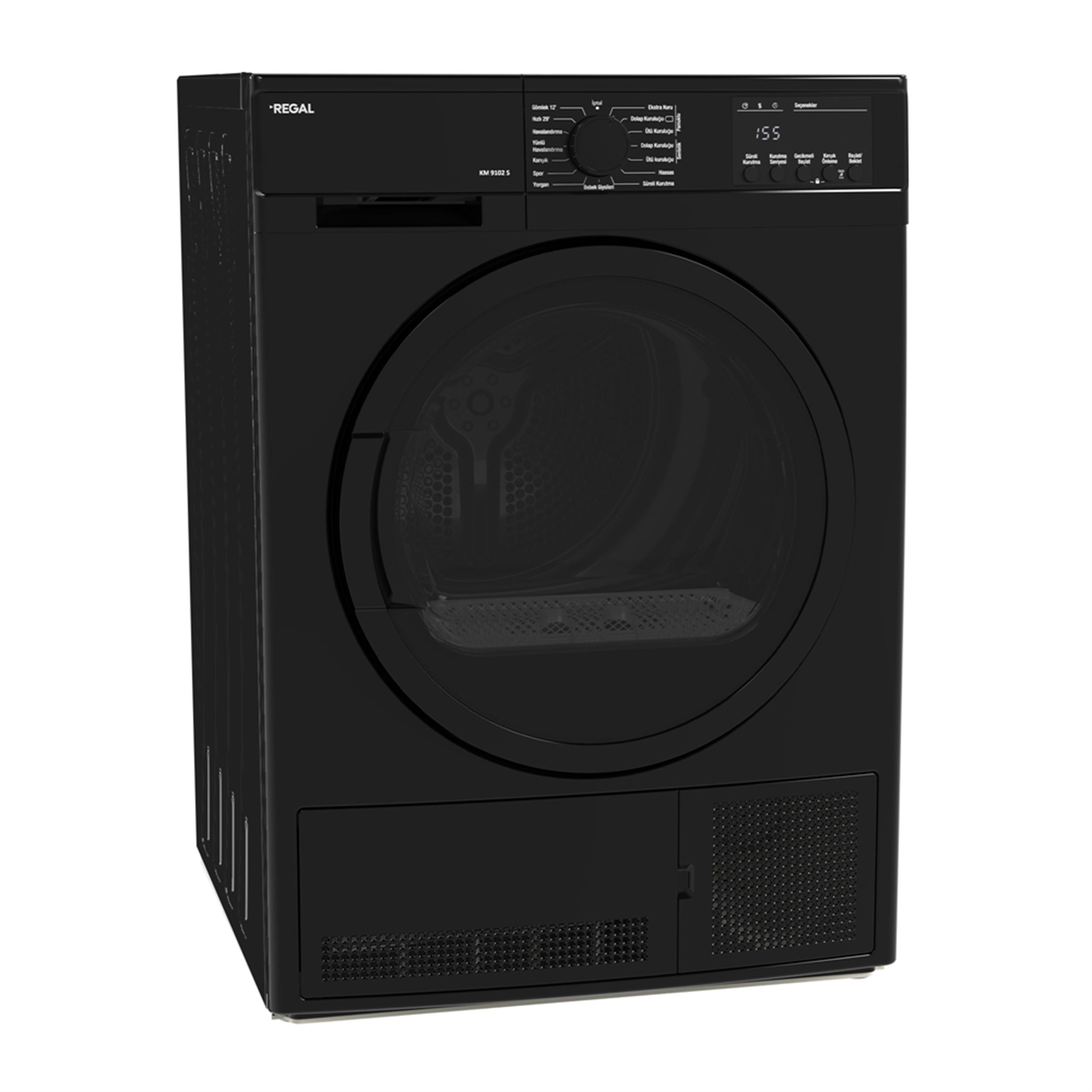 Regal Siyah 9 Kg Kurutma Makinesi (REGAL.20262728)