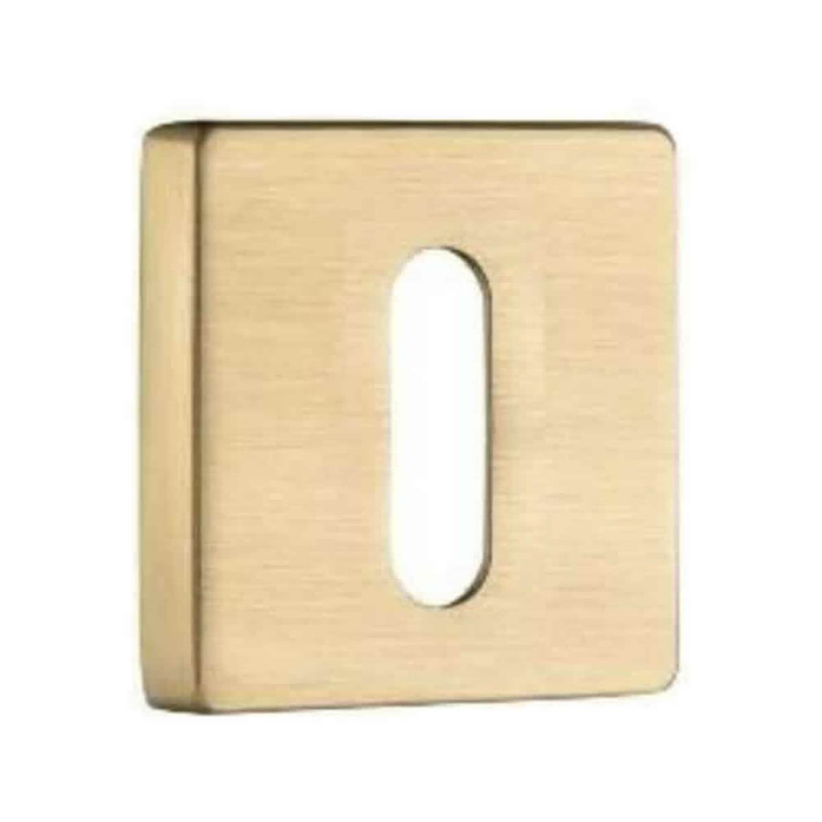 System Pirinç Saten Normal Kapı Rozeti (RO11N BB)