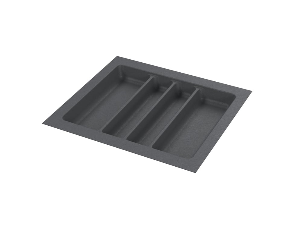 Starax Gri Plastik Kepçelik (S-2687-G)