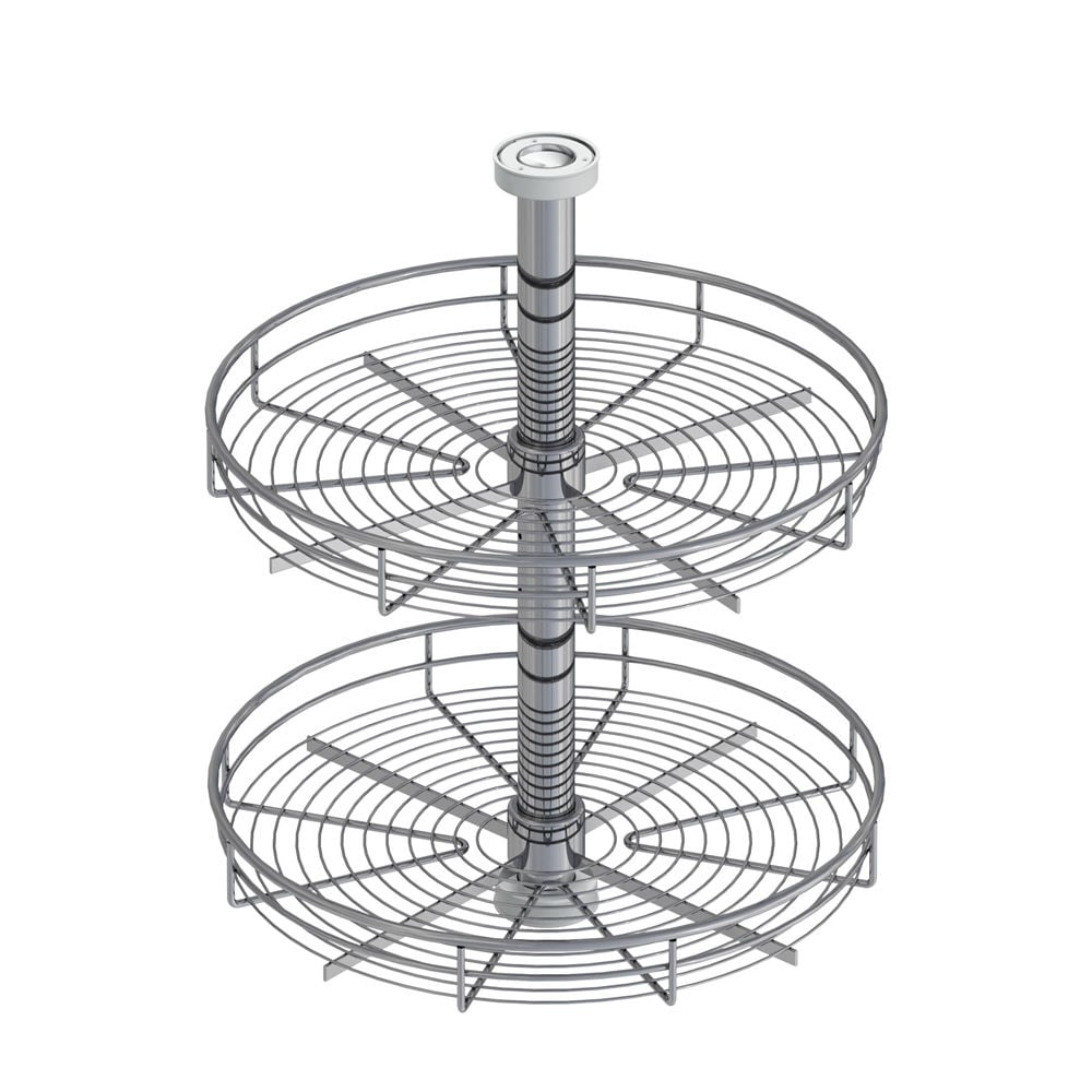 Starax Krom 4/4 Döner Sepet Takımı (S-3032-C)