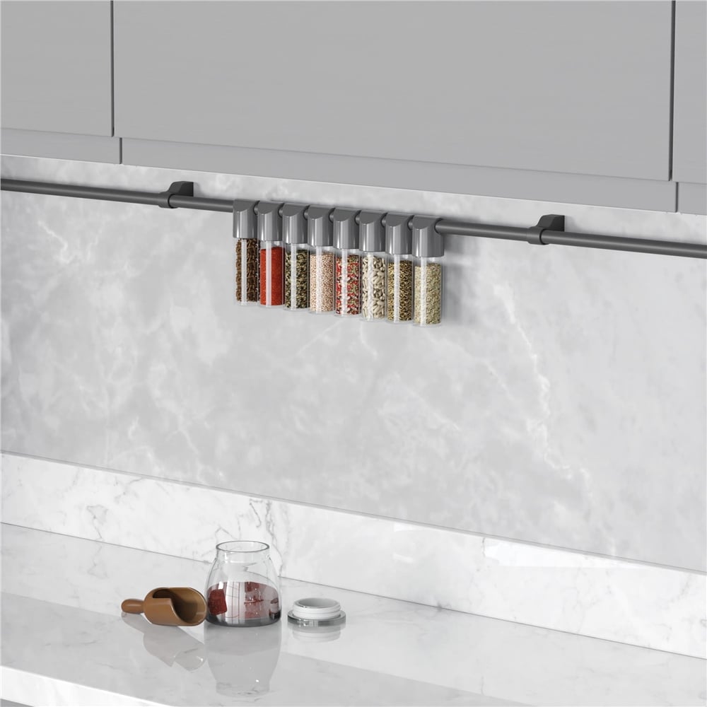 Starax Antrasit 8’ Li Baharatlık Seti (S-4012-A)