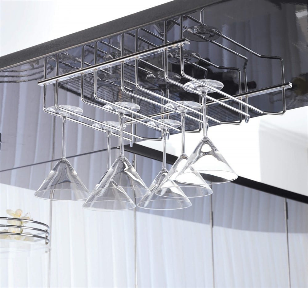 Starax Krom Kadeh Askısı (2 Bölmeli) (S-4045-C)