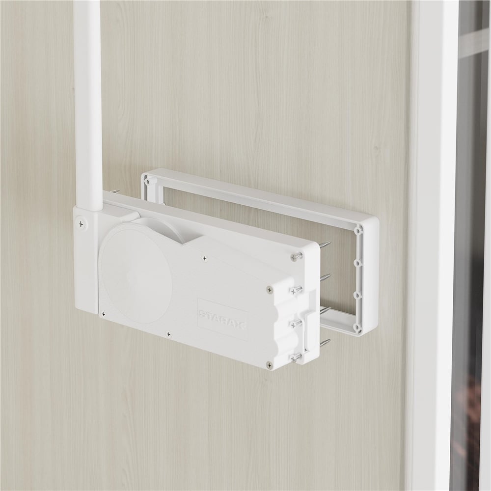 Starax Beyaz Gardrop Asansörü Destek Parçası (S-6018-W)