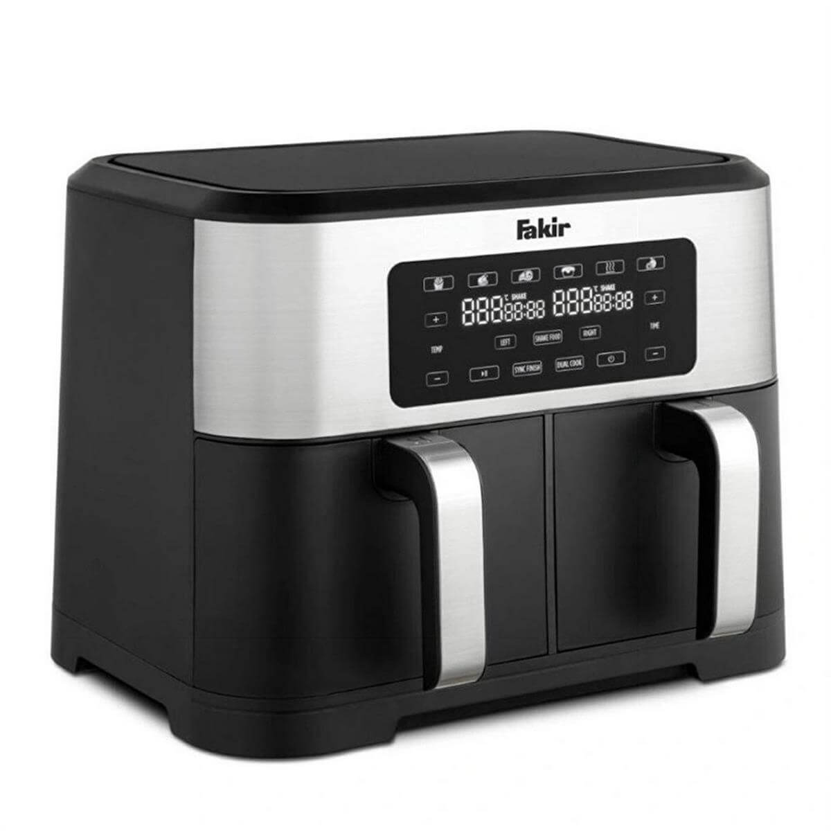 TEKA Siyah Cam Chef 7 Ankastre Set + Fakir Premium Chefry 8.5 lt Yağsız Fritöz
