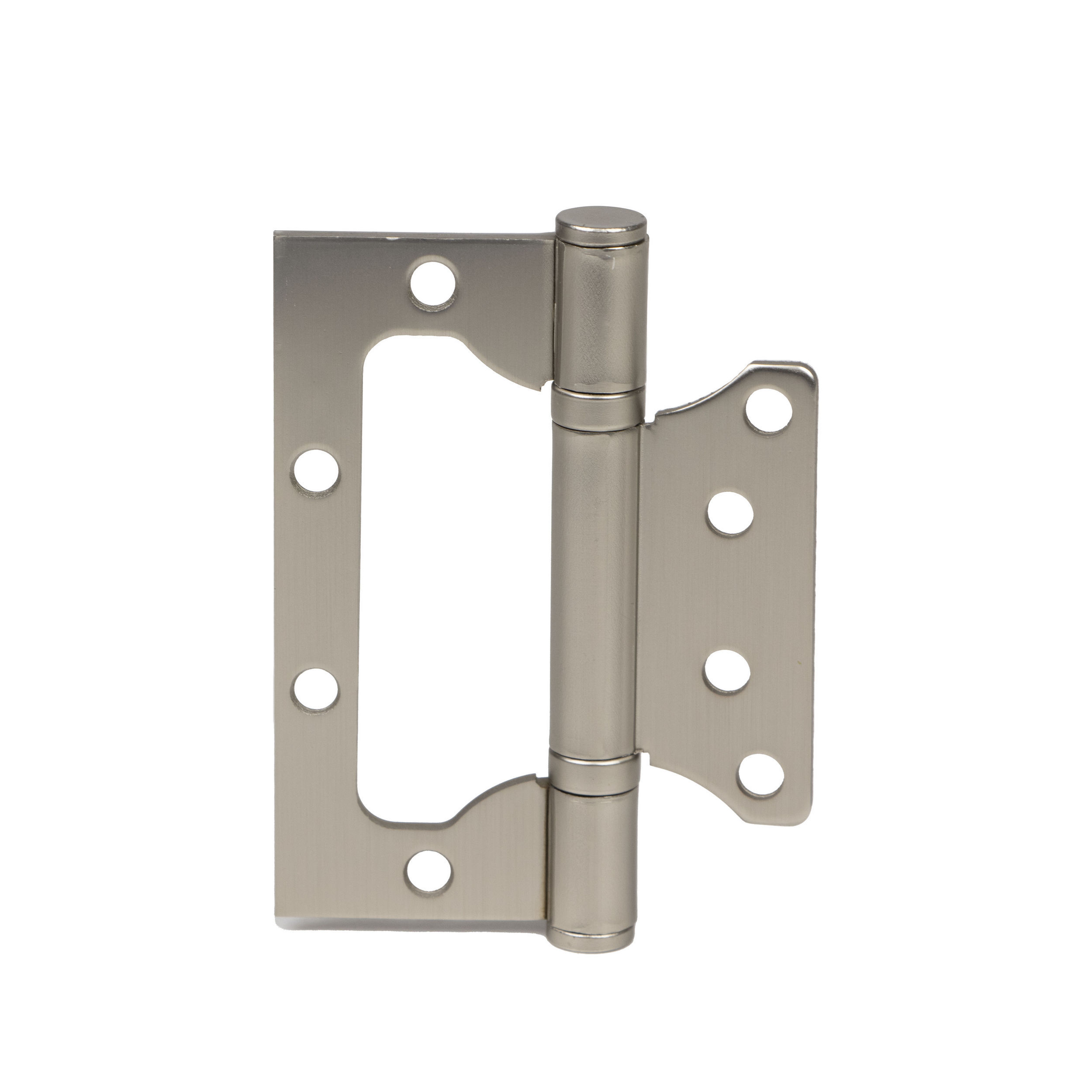 System Saten Nikel 10 cm 3 mm Kelebek 2 Bilyalı Menteşe (SH102 NB )