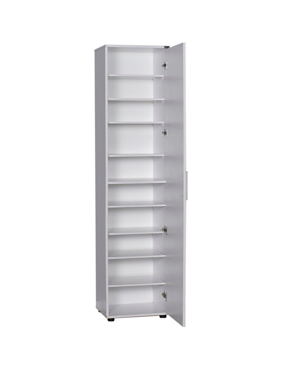 Adore Porto 10 Bölmeli Tek Kapılı Aynalı Ayakkabı Dolabı (SHC-510-BB-1)