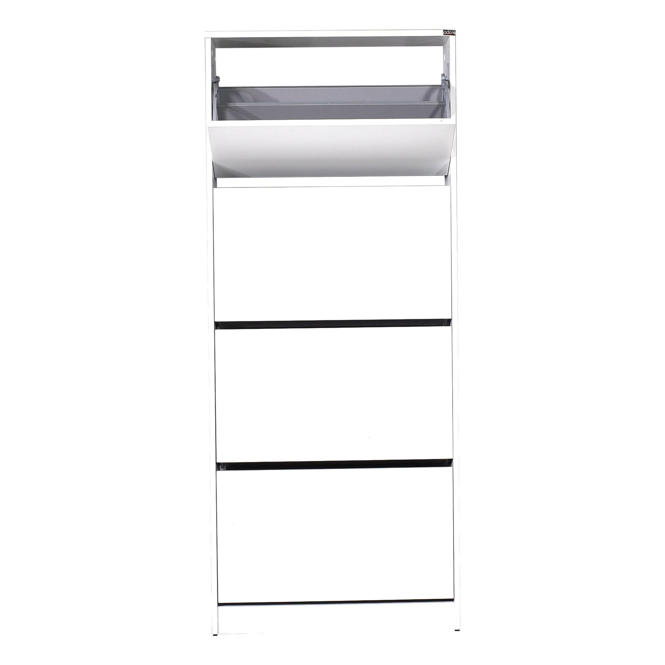 Adore Flat Duo Dört Katlı Geniş Ayakkabılık Dolabı (SHC-540-BB-1)