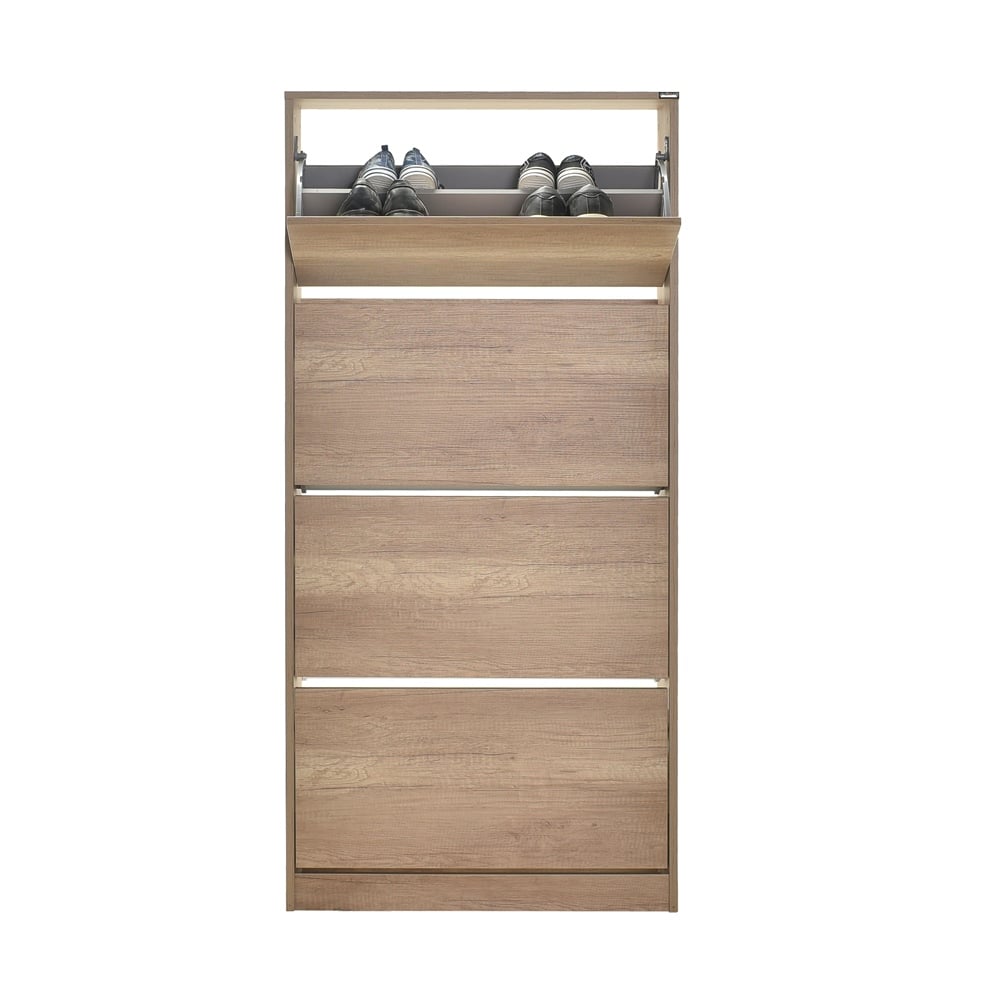 Adore Flat Duo Dört Katlı Geniş Ayakkabılık Dolabı (SHC-540-TT-1)