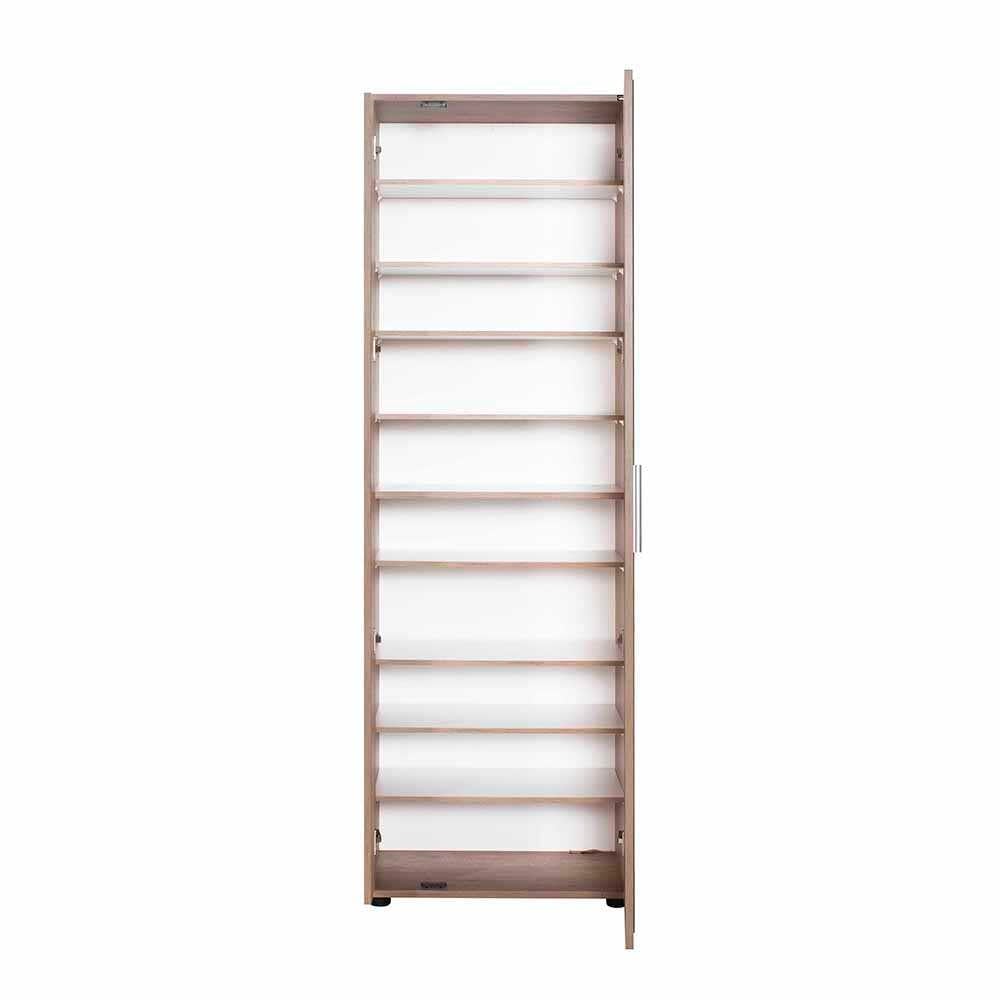 Adore Porto 10 Bölmeli 2 Kapılı Aynalı Ayakkabı Dolabı (SHC-629-TT-2)