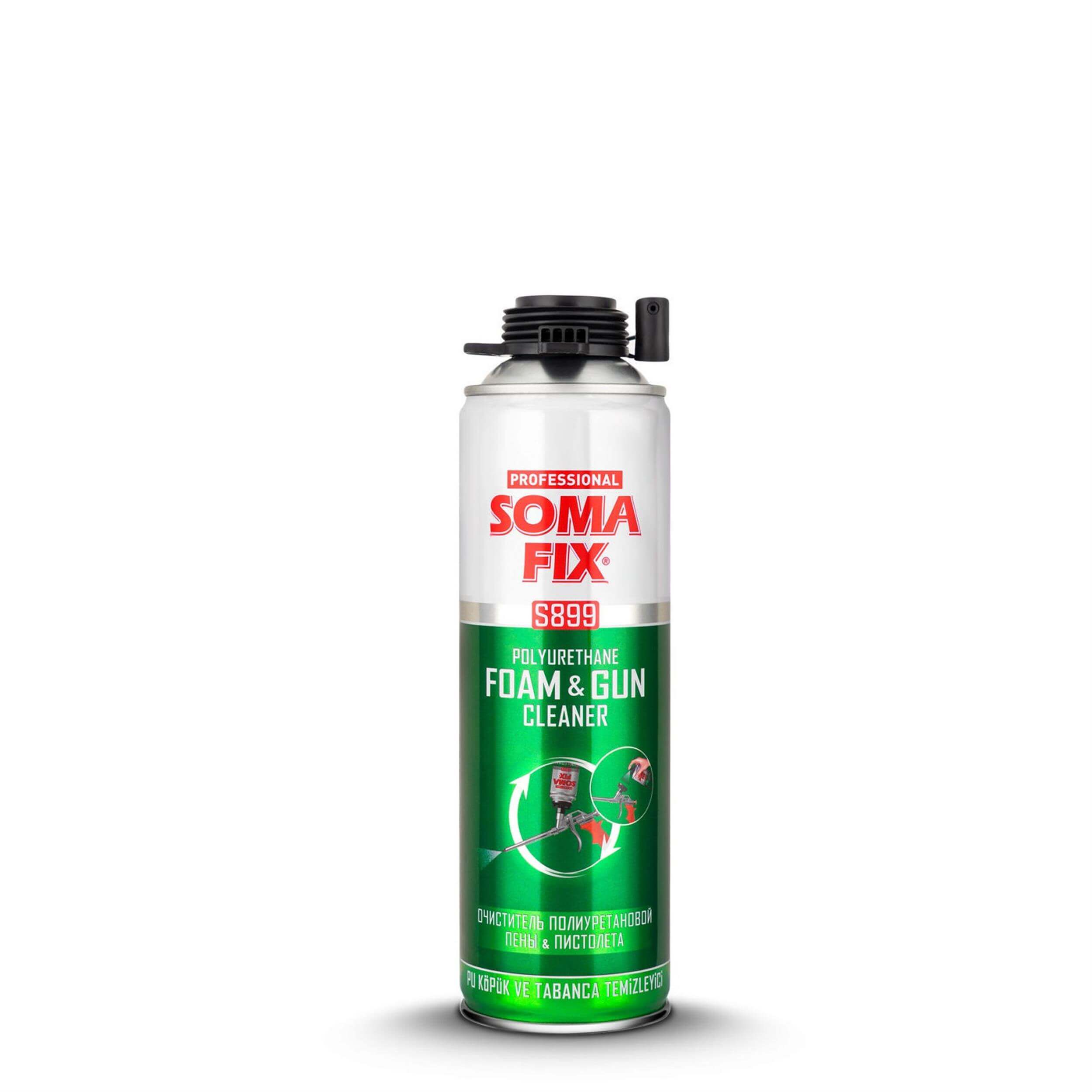 Somafix 500 ml / 430 gr Tabanca ve Köpük Temizleme Spreyi (SOMAFIX.S899)