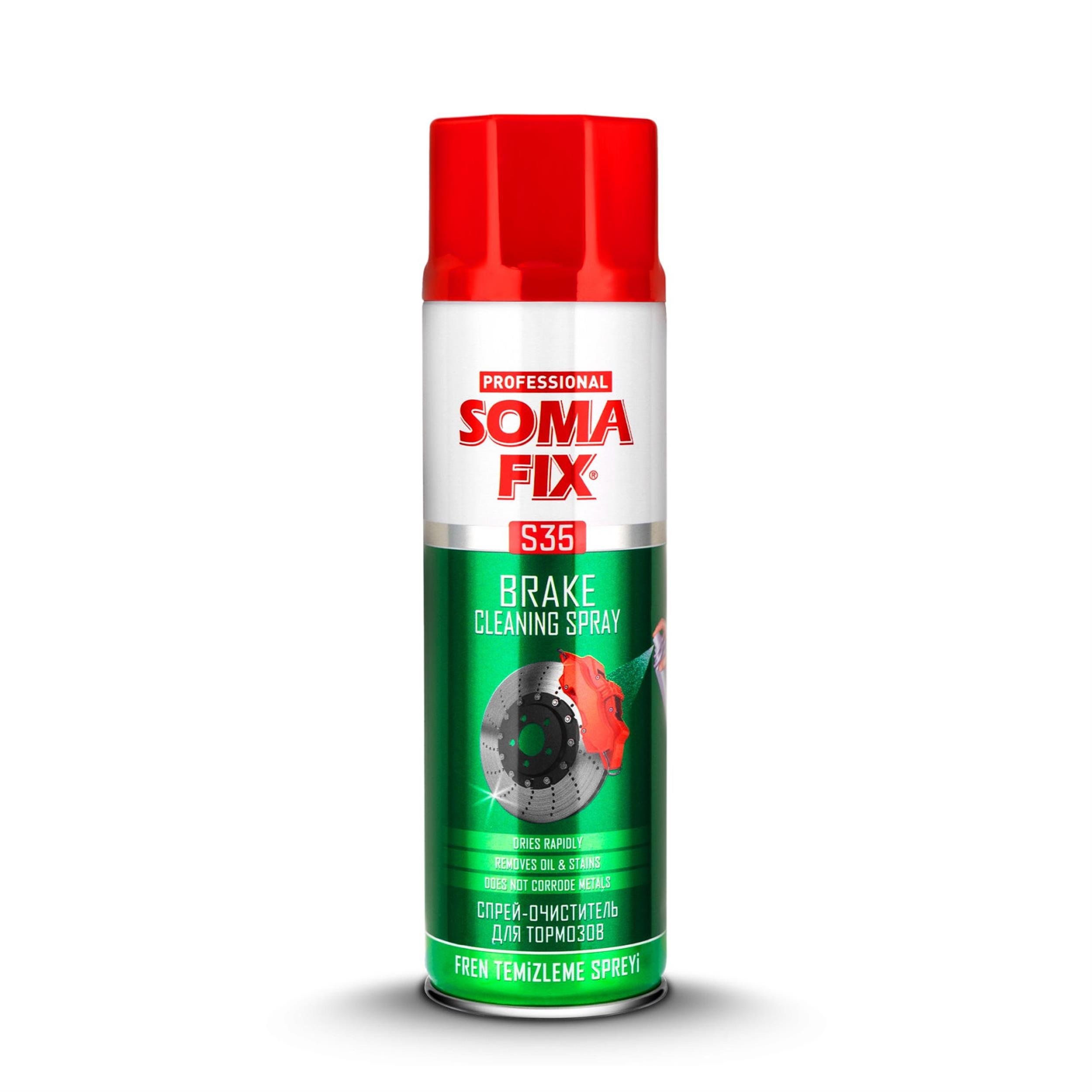 Somafix 500 Ml. 425 Gr. Fren Temizleme Spreyi (SOMAFIX.S35)