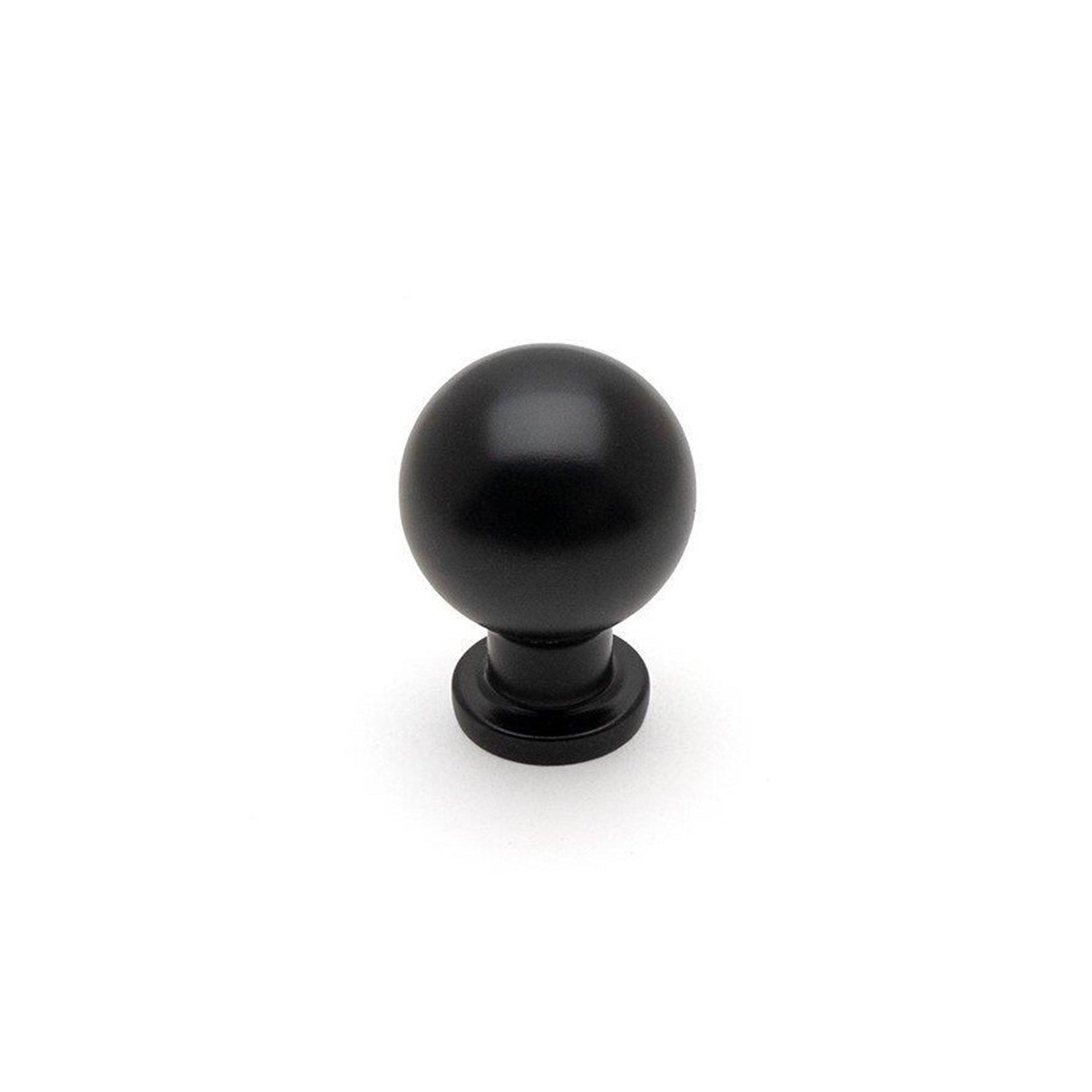 System Siyah 26 mm Düğme Mobilya Kulpu (SY1465 0026 AL6)