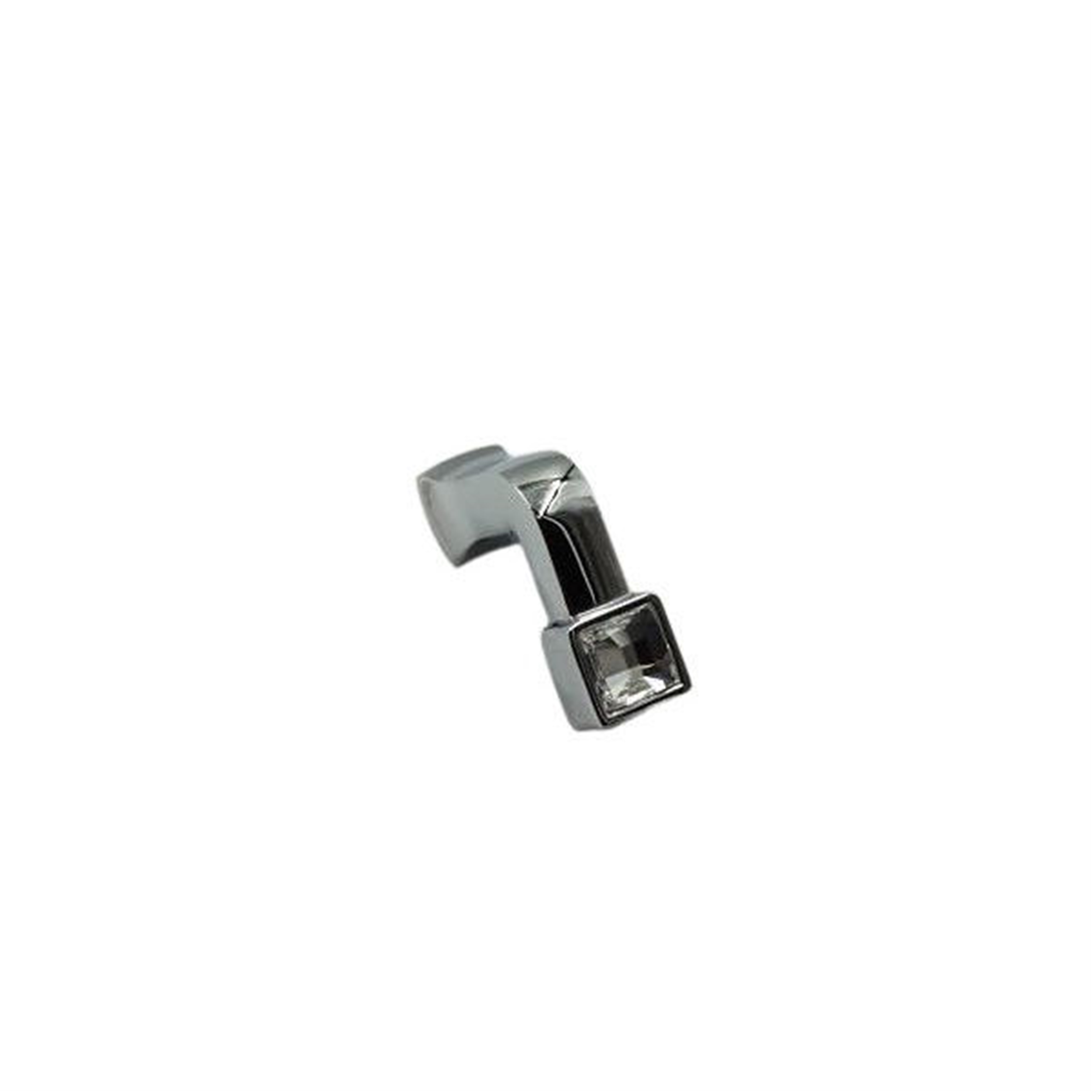 System Krom Swarovski Taşlı 8 mm Düğme Mobilya Kulpu (SY4195 0008 CR-SW2)