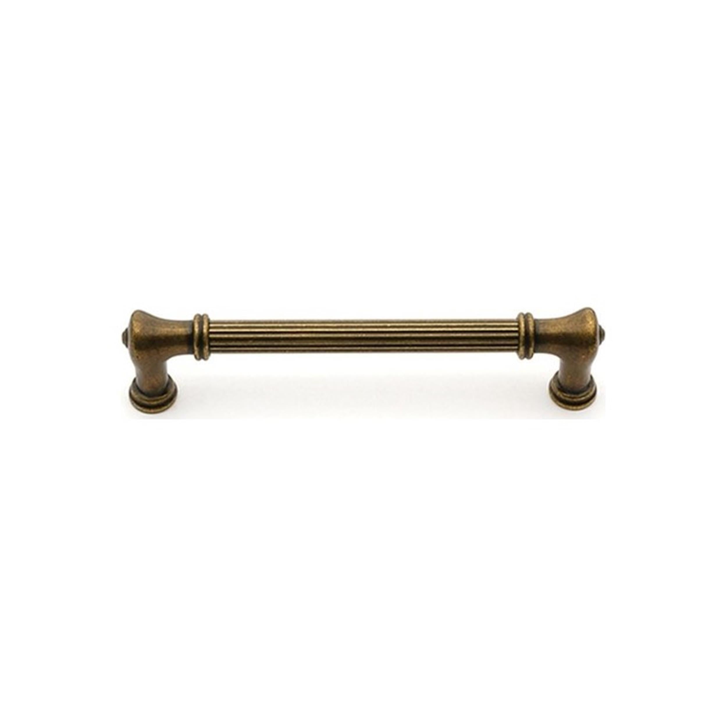 System Antik Sarı Vibrasyon Mat 160 mm Çekme Mobilya Kulpu (SY4640 0160 AVM-AVM)