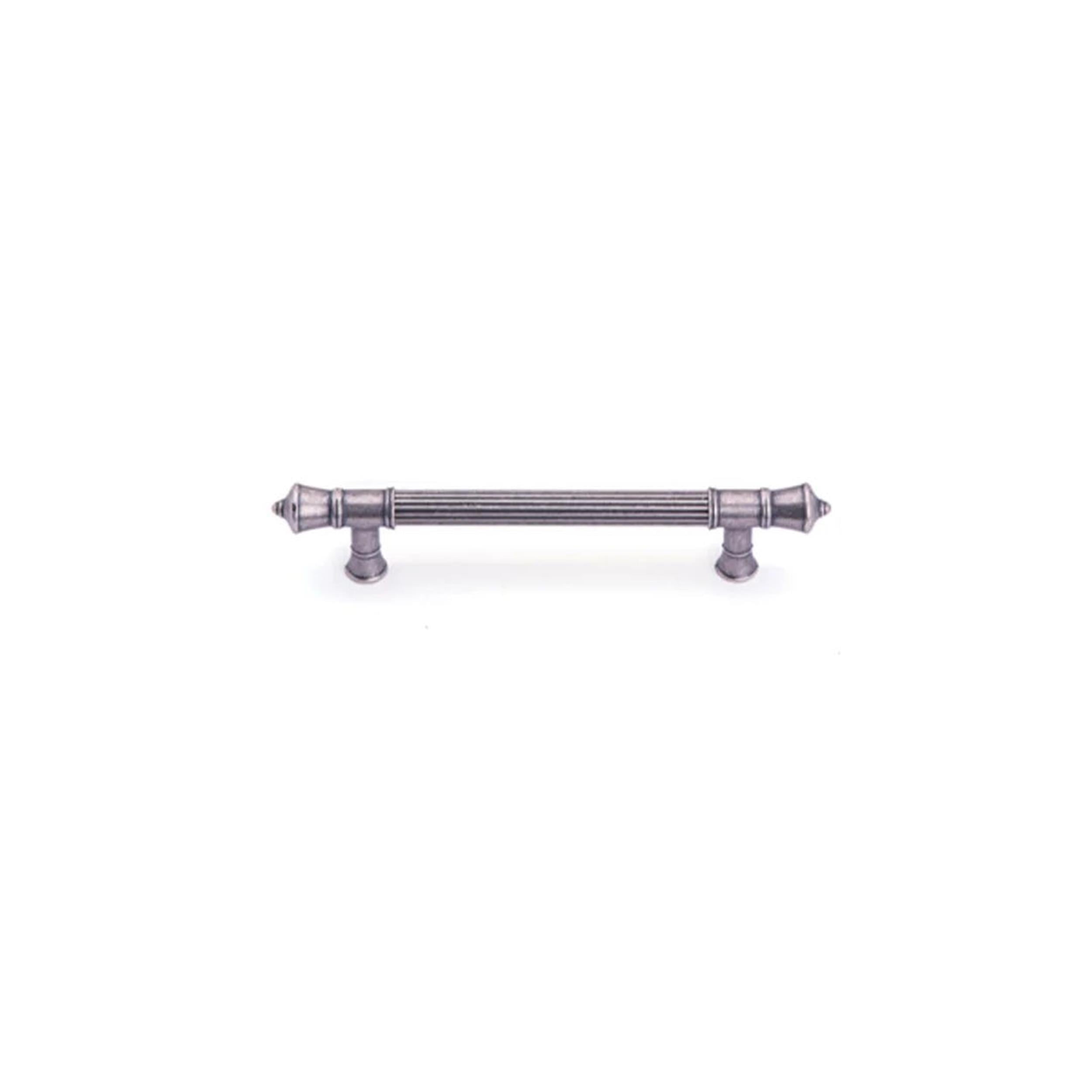 System Antik Gümüş 128 mm Çekme Mobilya Kulpu (SY4675 0128 OSM-OSM)