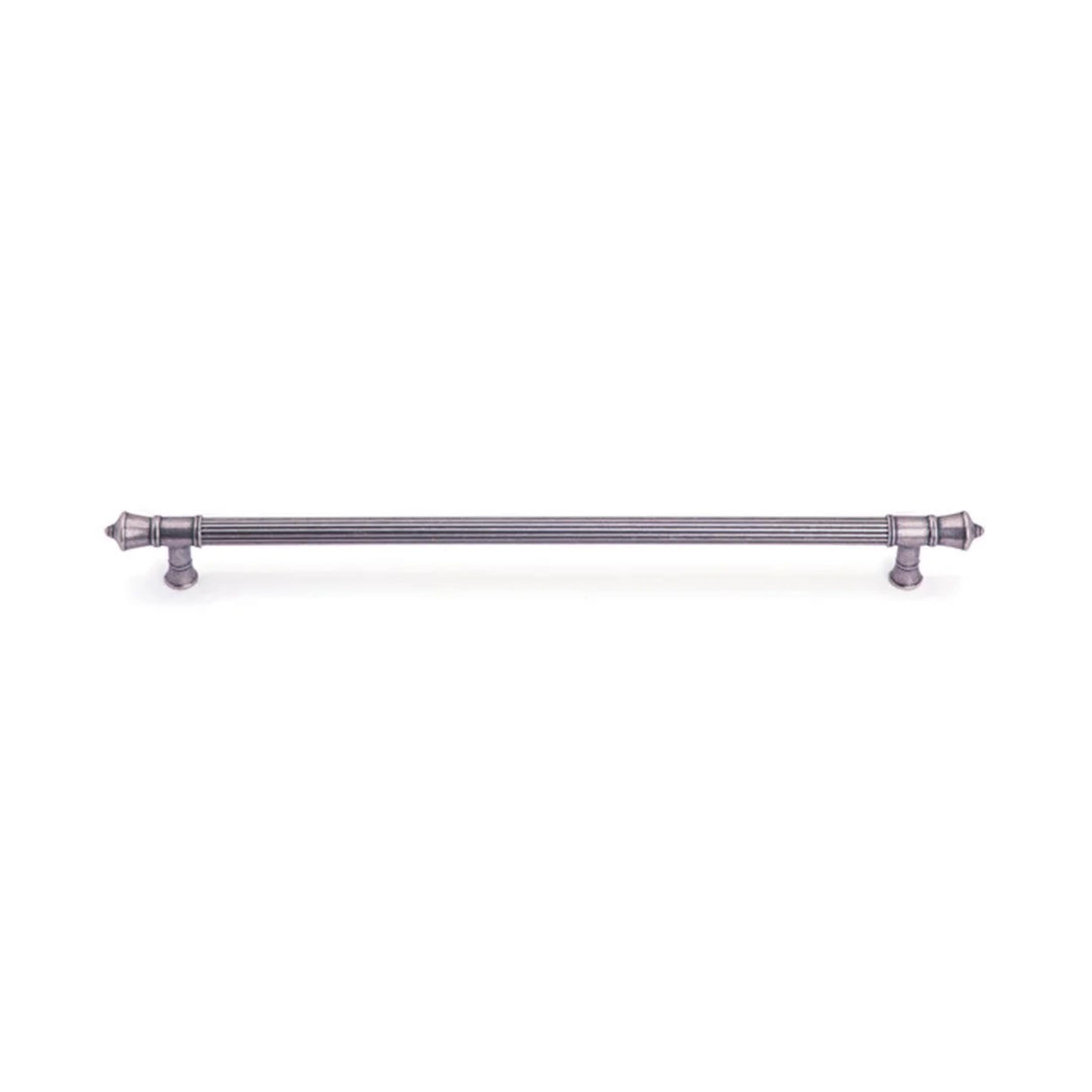 System Antik Gümüş 320 mm Çekme Mobilya Kulpu (SY4675 0320 OSM-OSM)