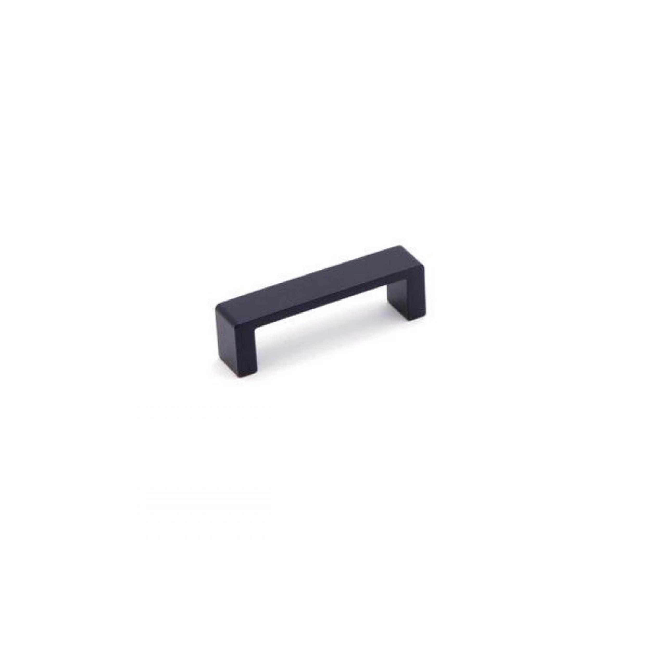 System Siyah 64 mm Düğme Mobilya Kulpu (SY6250 0064 AL6)