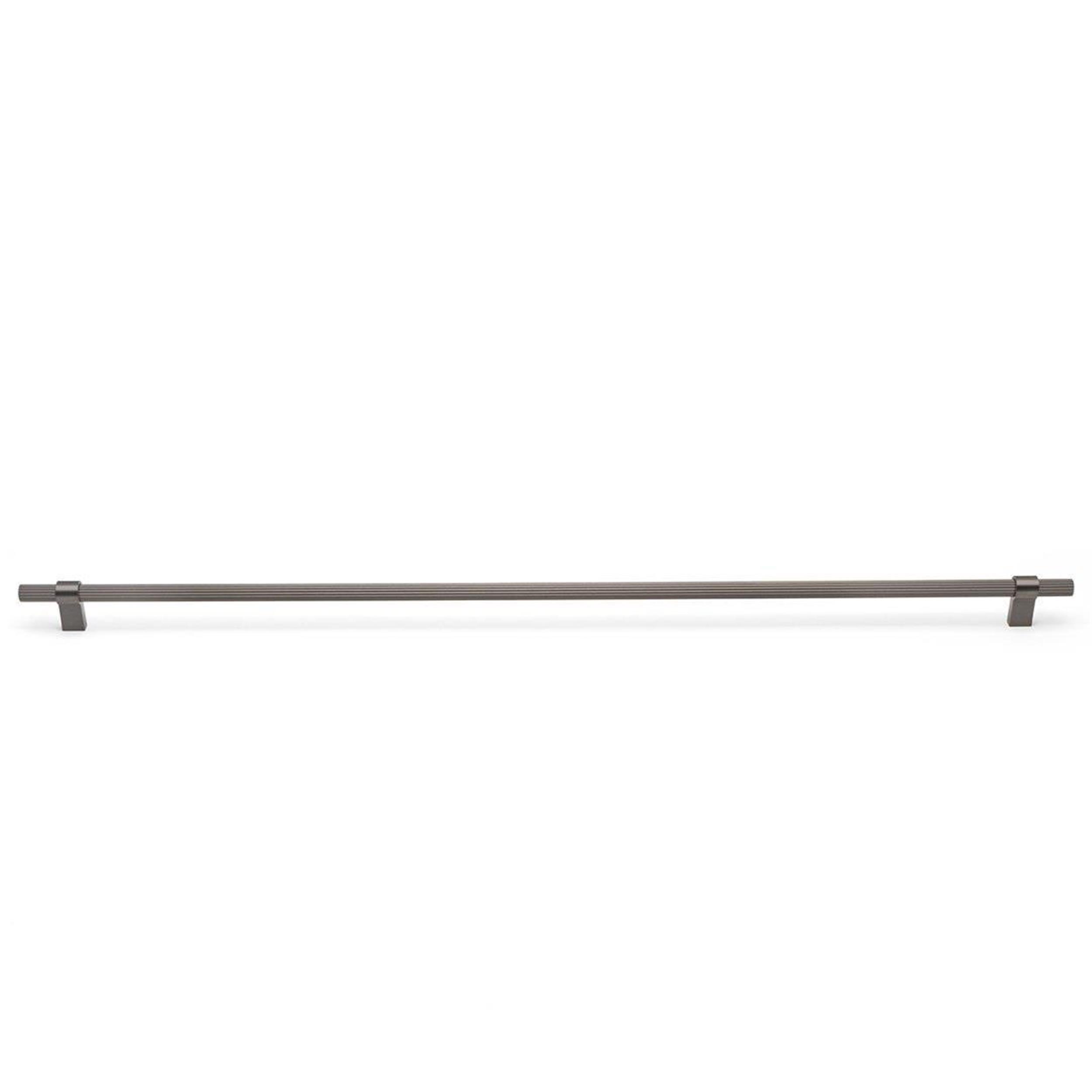 System Füme Saten 640 mm Çekme Mobilya Kulpu (SY8990 0640 BBN-BBN)