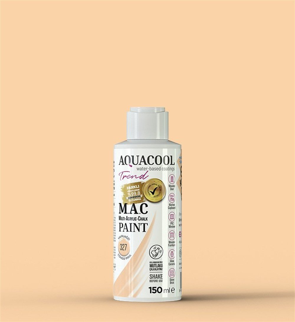 Aqua Cool Yavruağzı 500 Ml. Trend Mac Hobi Boyası (T-0327/0,15)