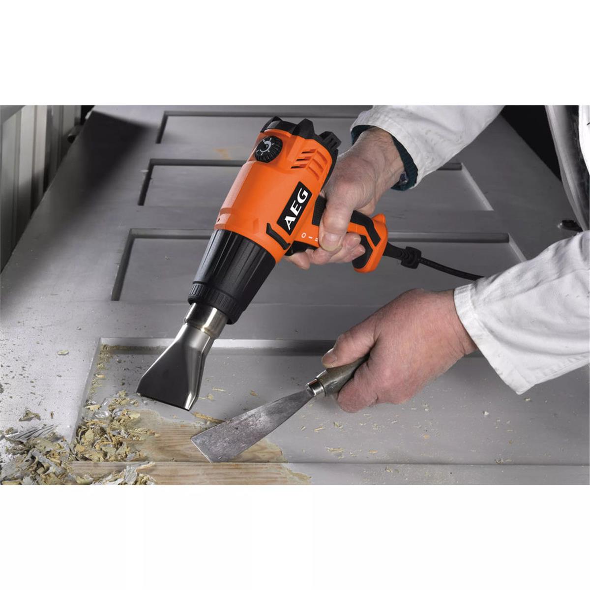 AEG 2000 Watt HG 600 V Sıcak Hava Tabancası (T4935441025)