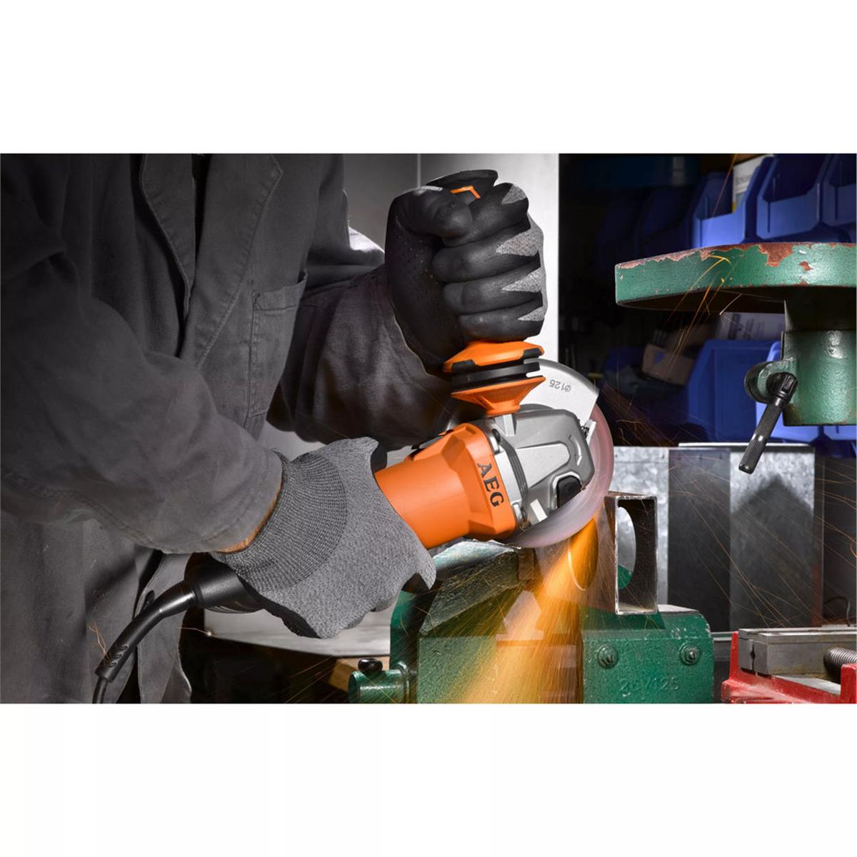 AEG 1200 Watt WS 12-125 S Avuç Taşlama (T4935451306)