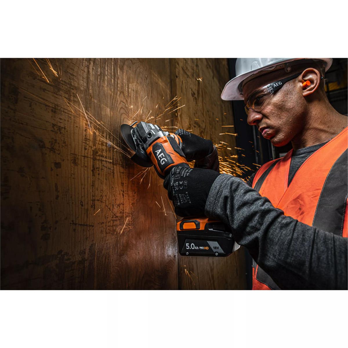 AEG BEWS 18-125BLPX2-0 Aküsüz Taşlama Makinası (T4935480857)