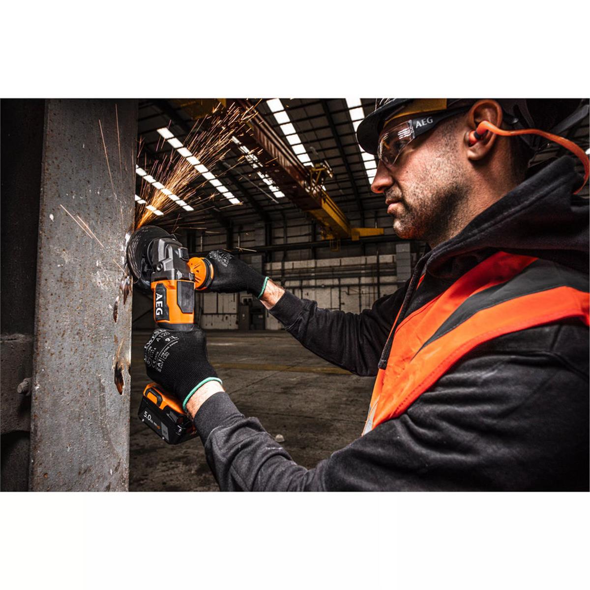 AEG BEWS 18-125BLPX2-0 Aküsüz Taşlama Makinası (T4935480857)