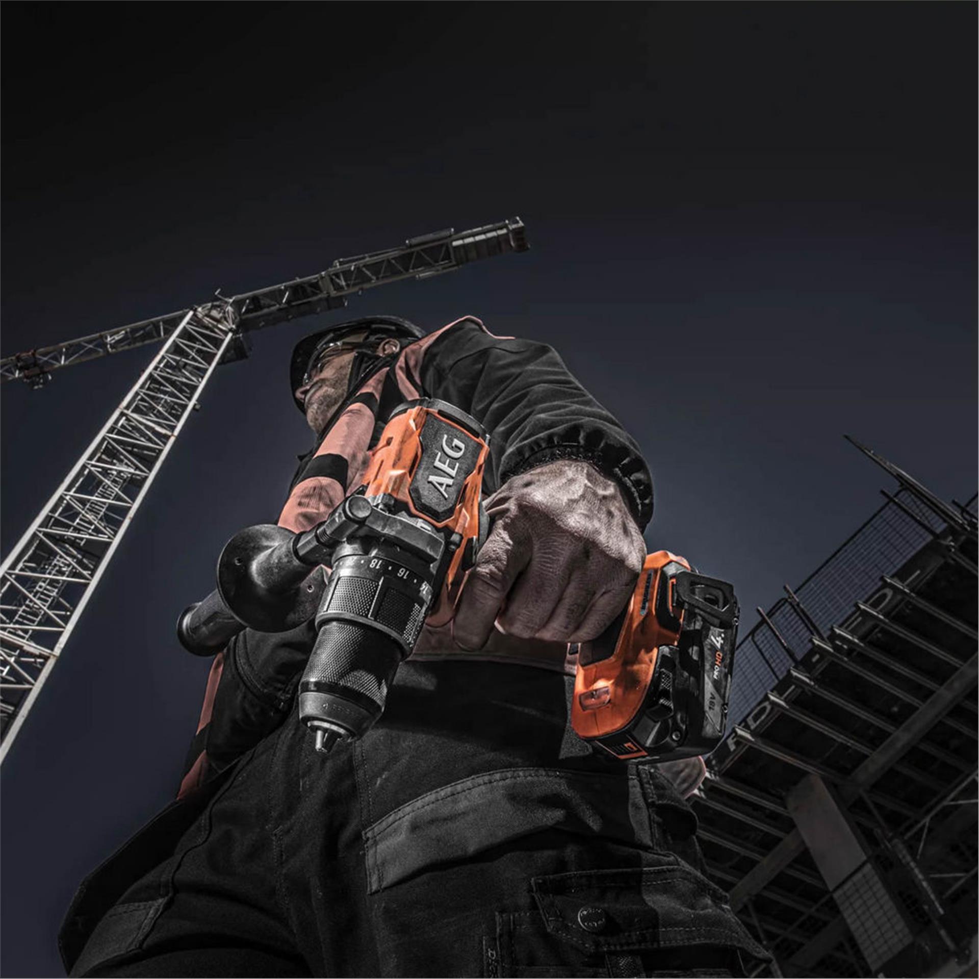 AEG BSB 18C3BL-0 Solo Kömürsüz Darbeli Matkap (T4937478939)