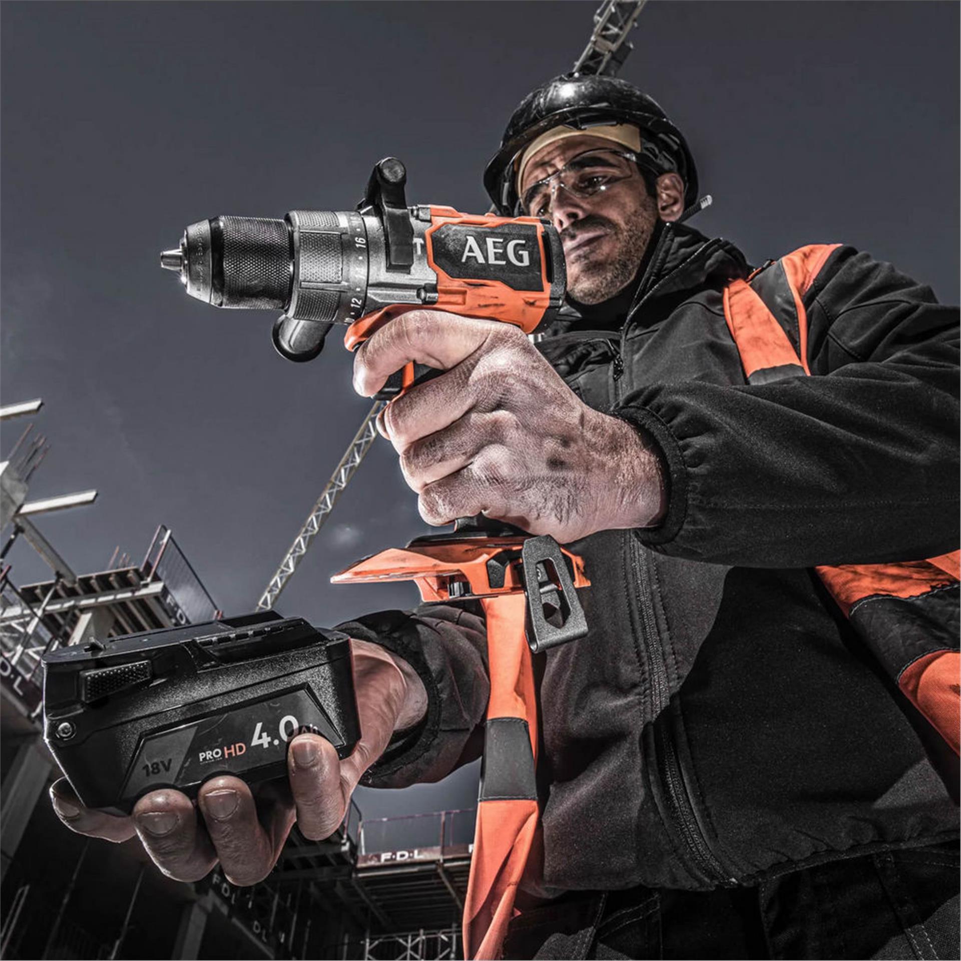 AEG BSB 18C3BL-0 Solo Kömürsüz Darbeli Matkap (T4937478939)