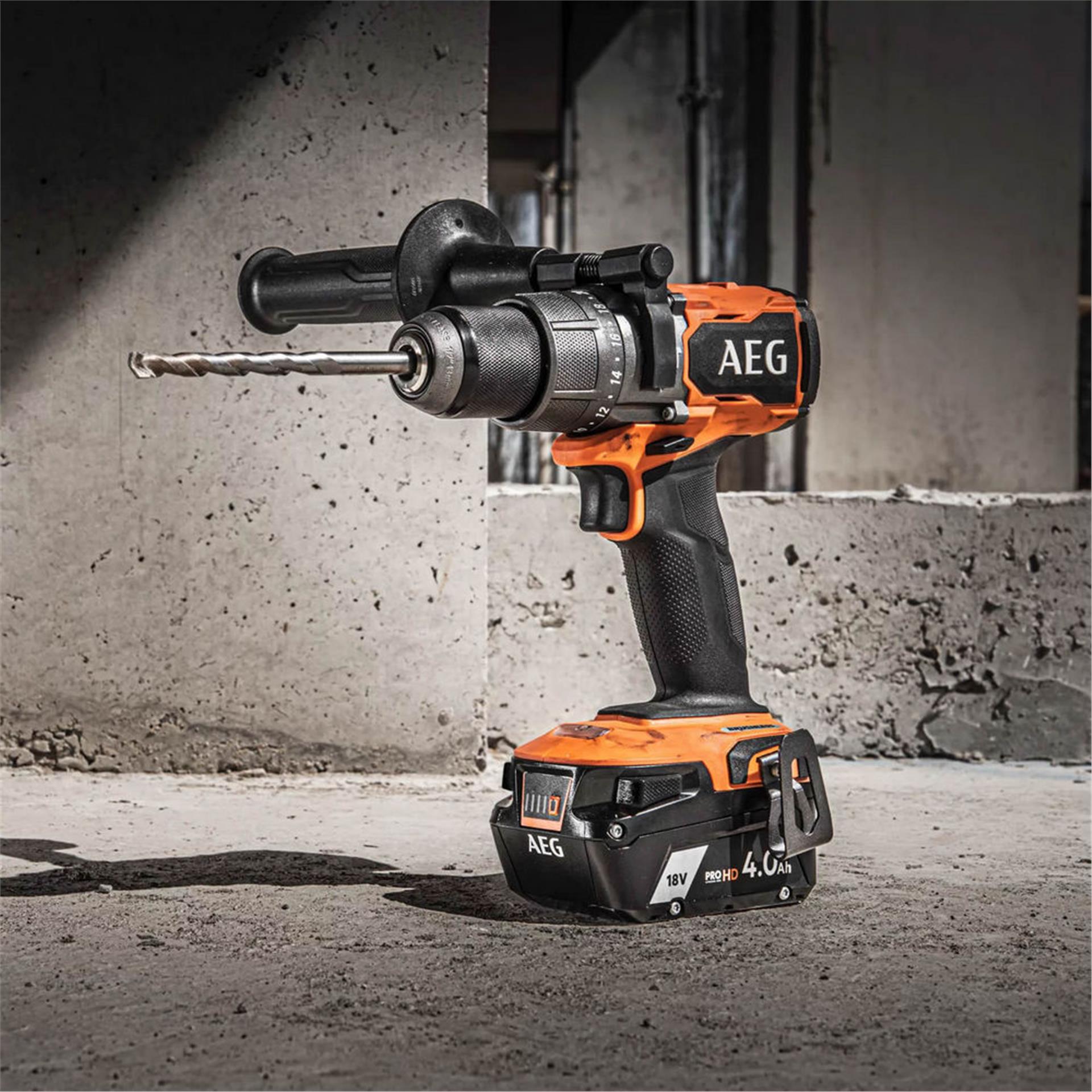 AEG BSB 18C3BL-0 Solo Kömürsüz Darbeli Matkap (T4937478939)