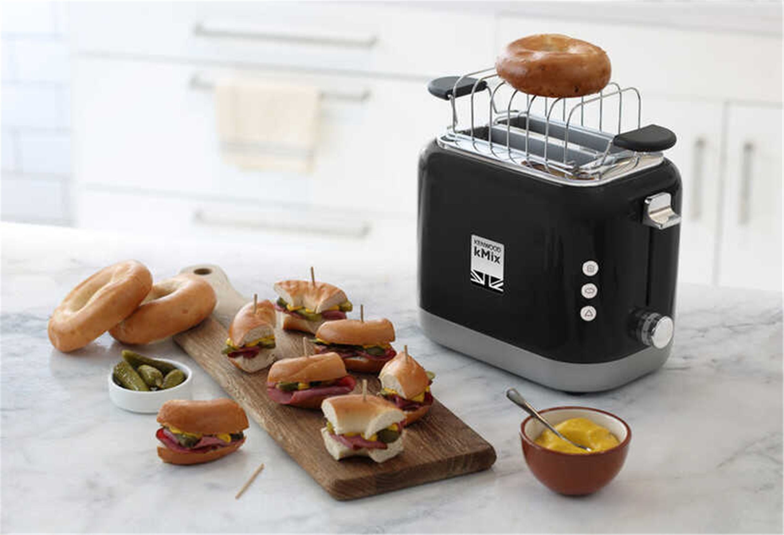 Kenwood Siyah Kmix Ekmek Kızartma Makinası (TCX751BK)