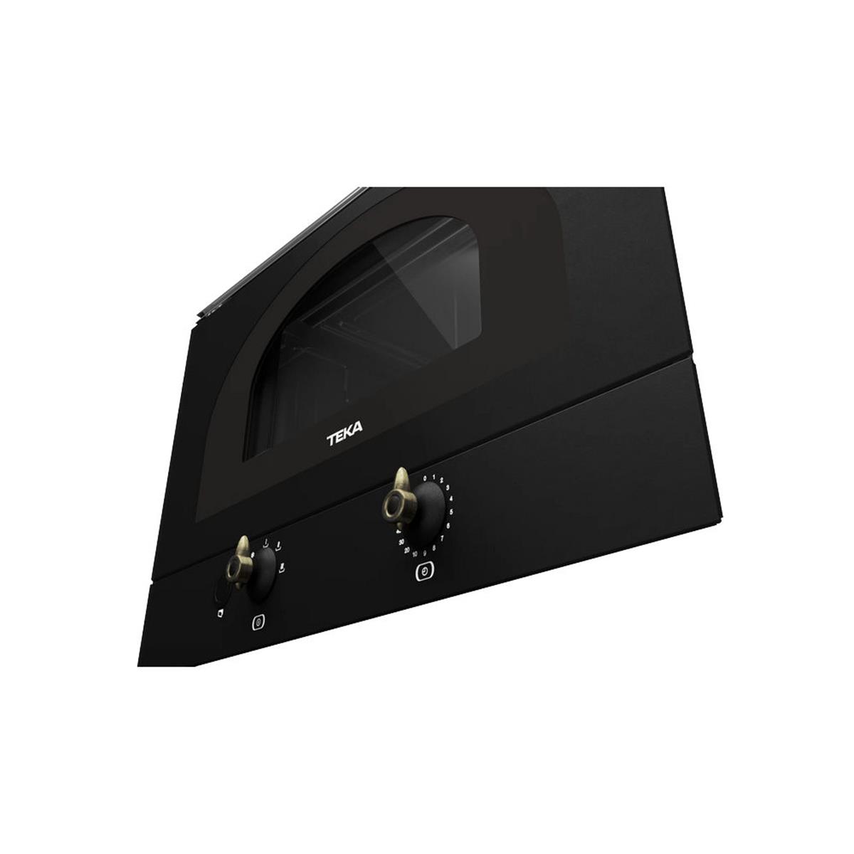TEKA Rustik Siyah Cam 22 Litre MWR 22 BI Ankastre Mikrodalga Fırın (TEKA.40586300)