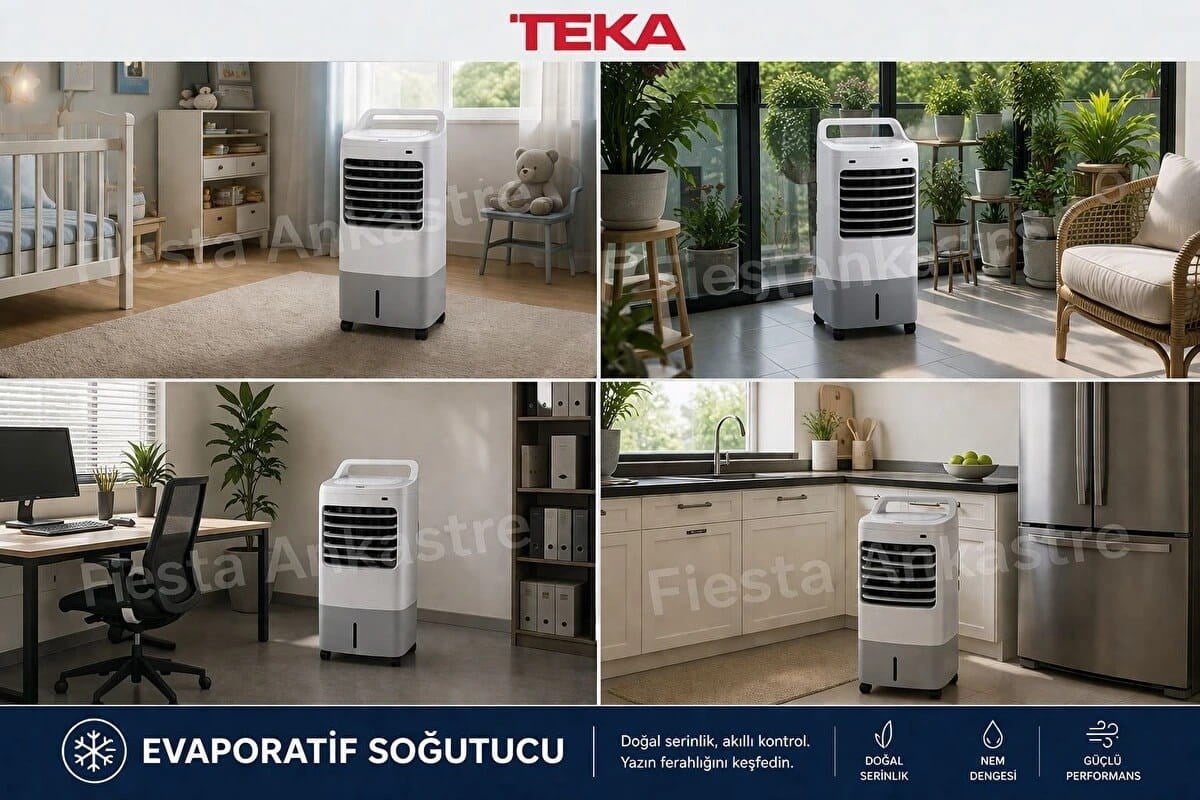 Teka Evaporatif Hava Soğutucu TAS 10 EPW (TEKA.111810001)
