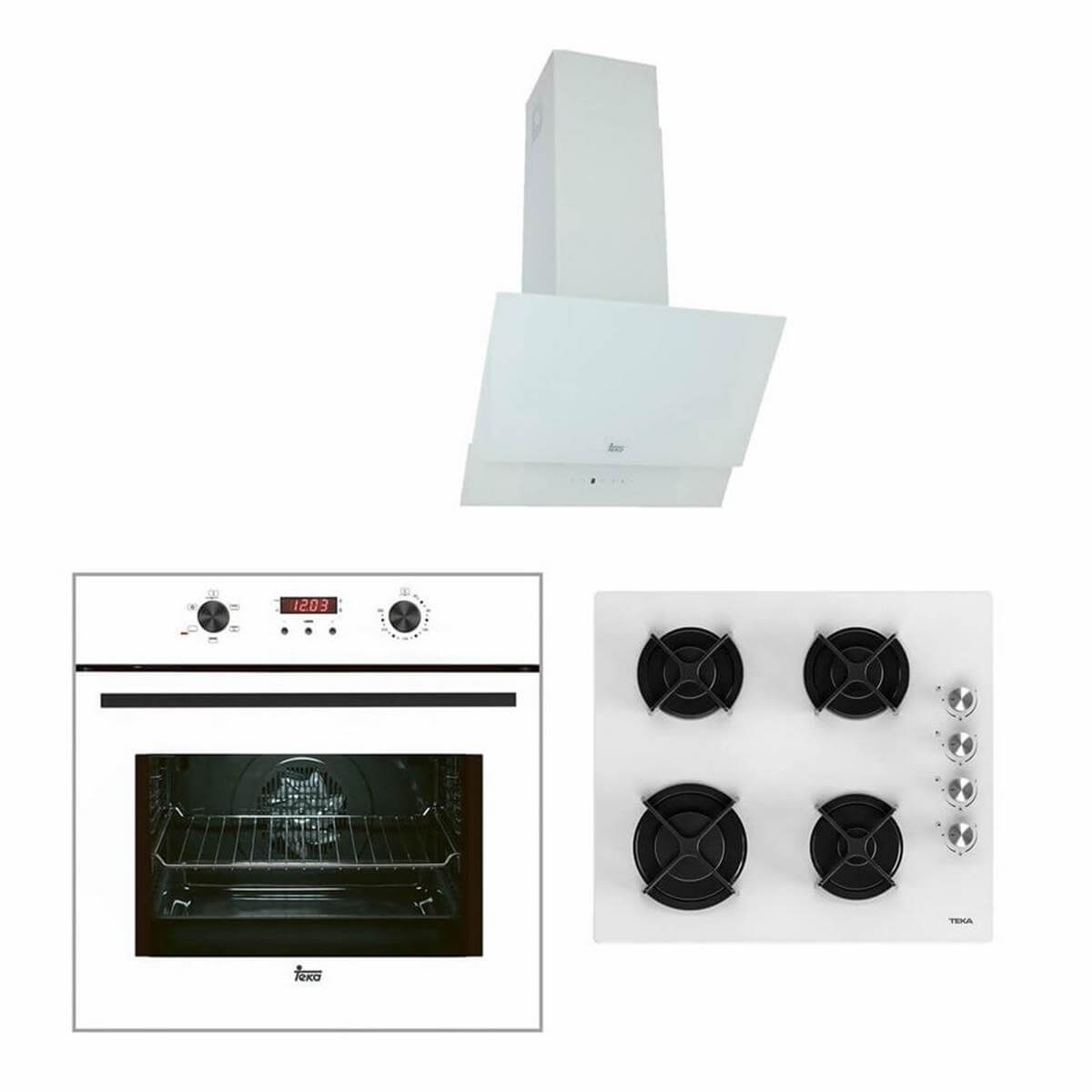 TEKA Beyaz CHEF 8 Üçlü Ankastre Set (TEKA.64000468)
