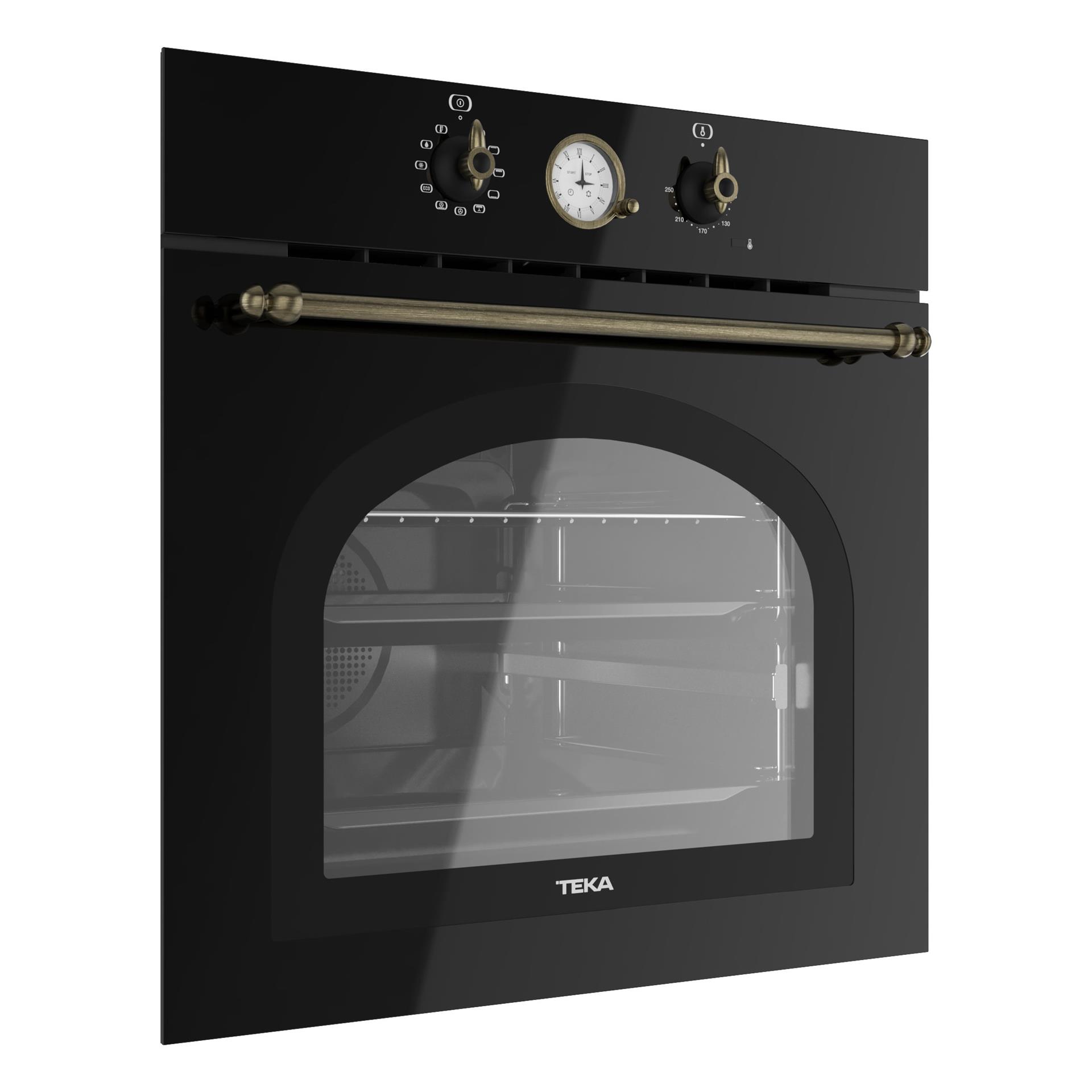 TEKA Antrasit Pirinç HRB 6300 Multi Fonksiyonel Ankastre Fırın (TEKA.111010010)