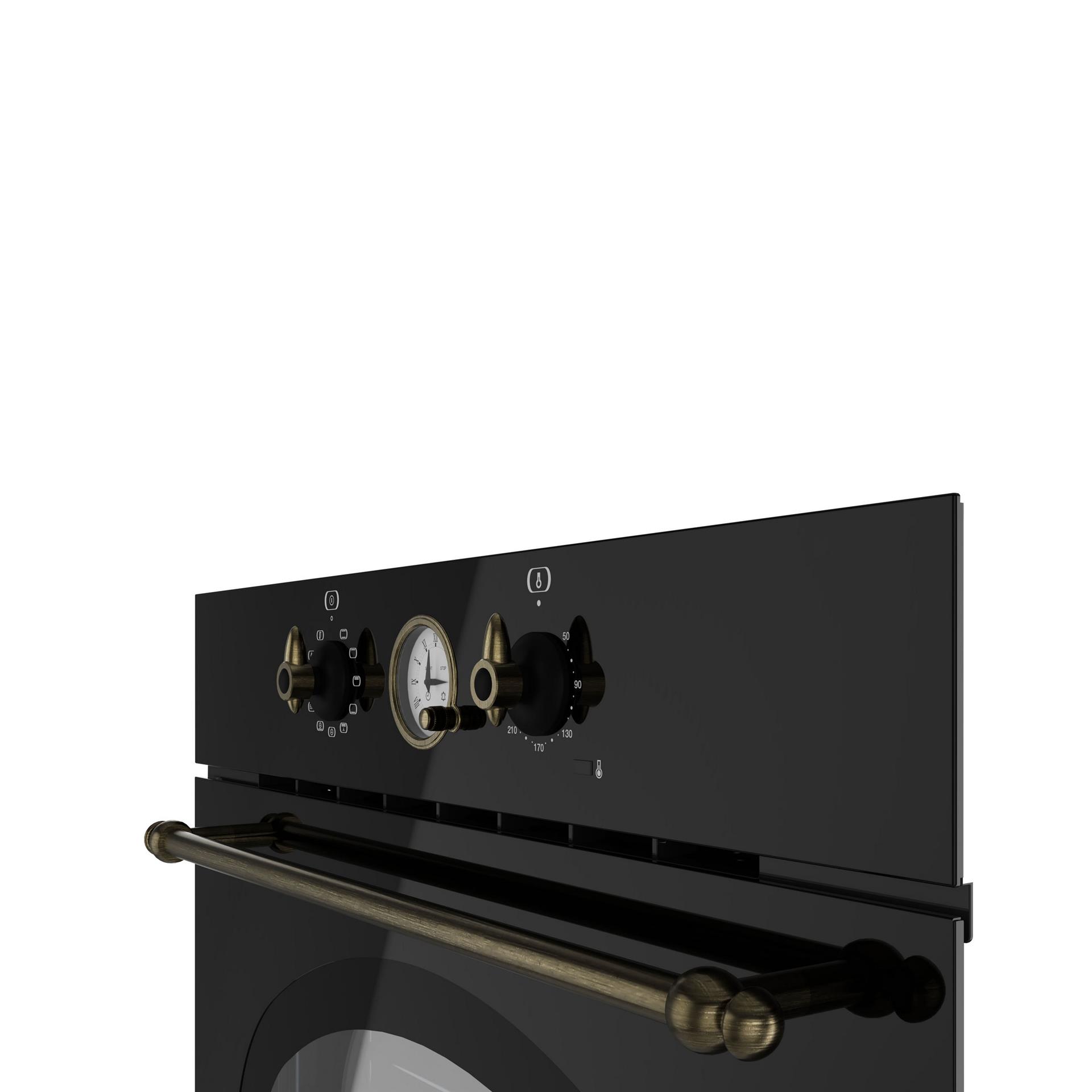 TEKA Antrasit Pirinç HRB 6300 Multi Fonksiyonel Ankastre Fırın (TEKA.111010010)