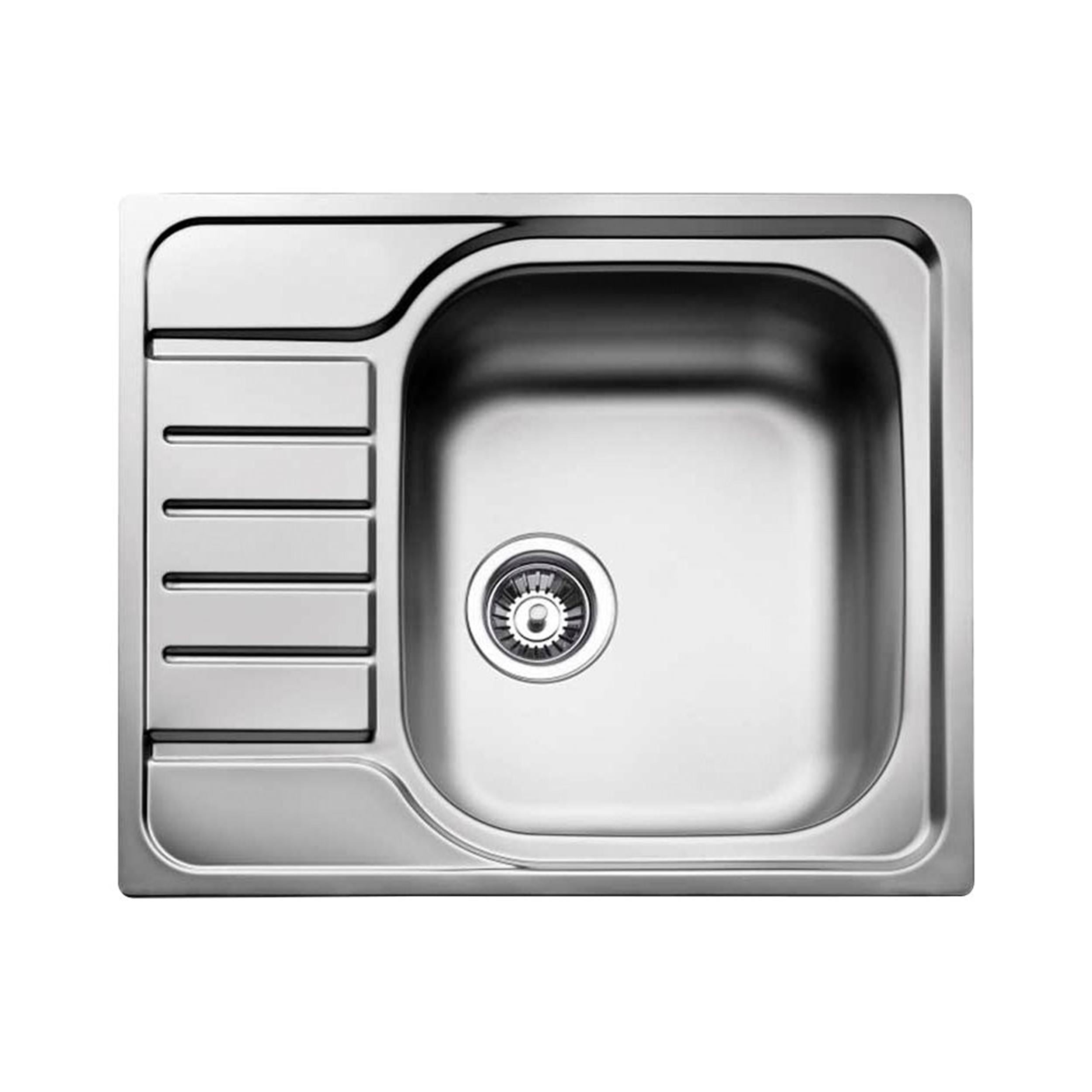 TEKA Classic 1B 580.500 Paslanmaz Çelik Tek Gözlü Sol Damlalıklı Eviye (TEKA.40133221)